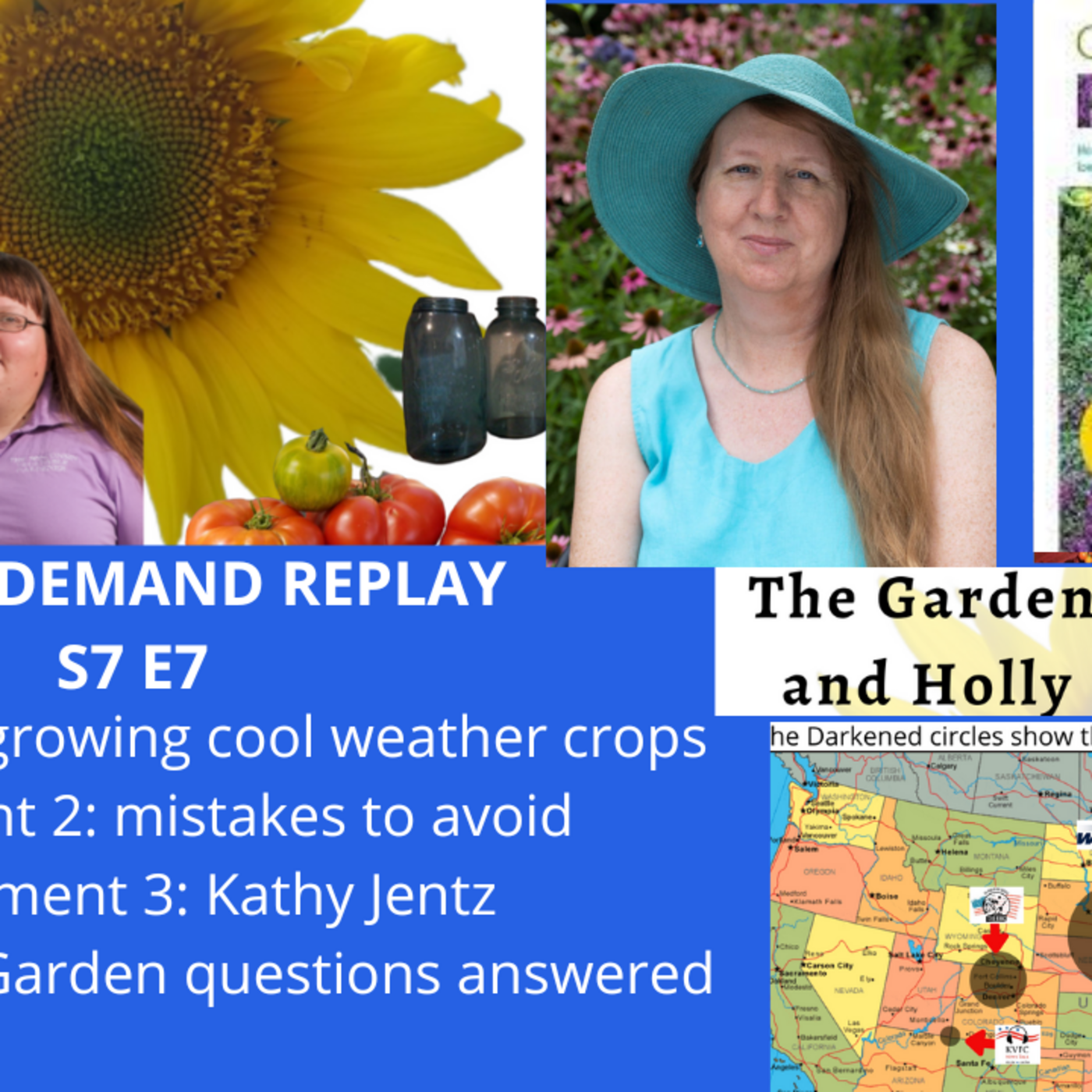 Episode 1011: S7E7 cool weather crops, mistakes to avoid in the garden, guest Kathy Jentz - The Gardenig with Joey & Holly Radio Show