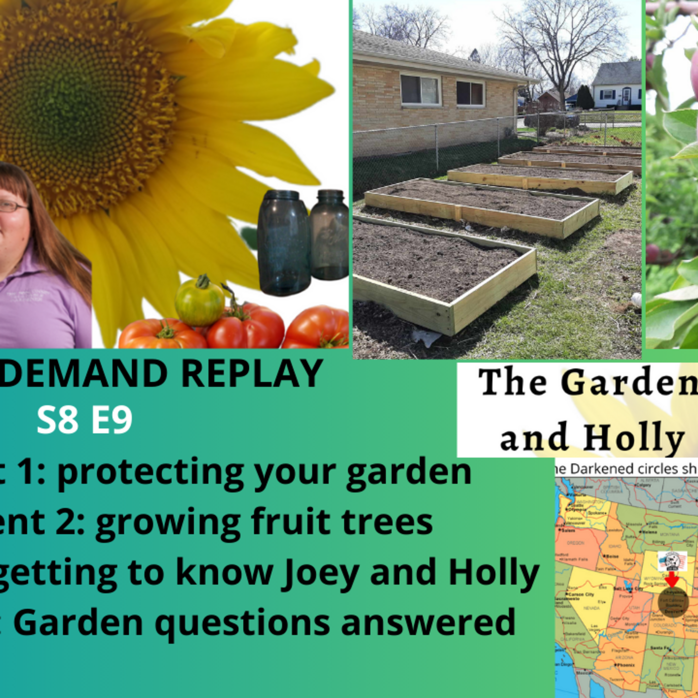 The Gardening with Joey & Holly radio show Podcast/Garden talk radio show (heard across the country)
