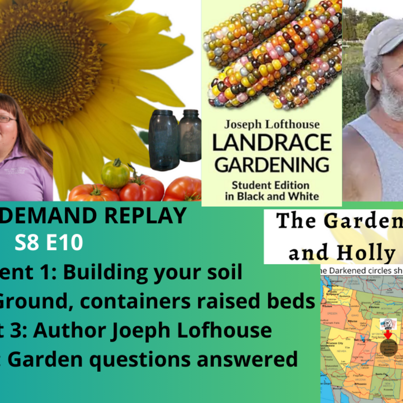 The Gardening with Joey & Holly radio show Podcast/Garden talk radio show (heard across the country)