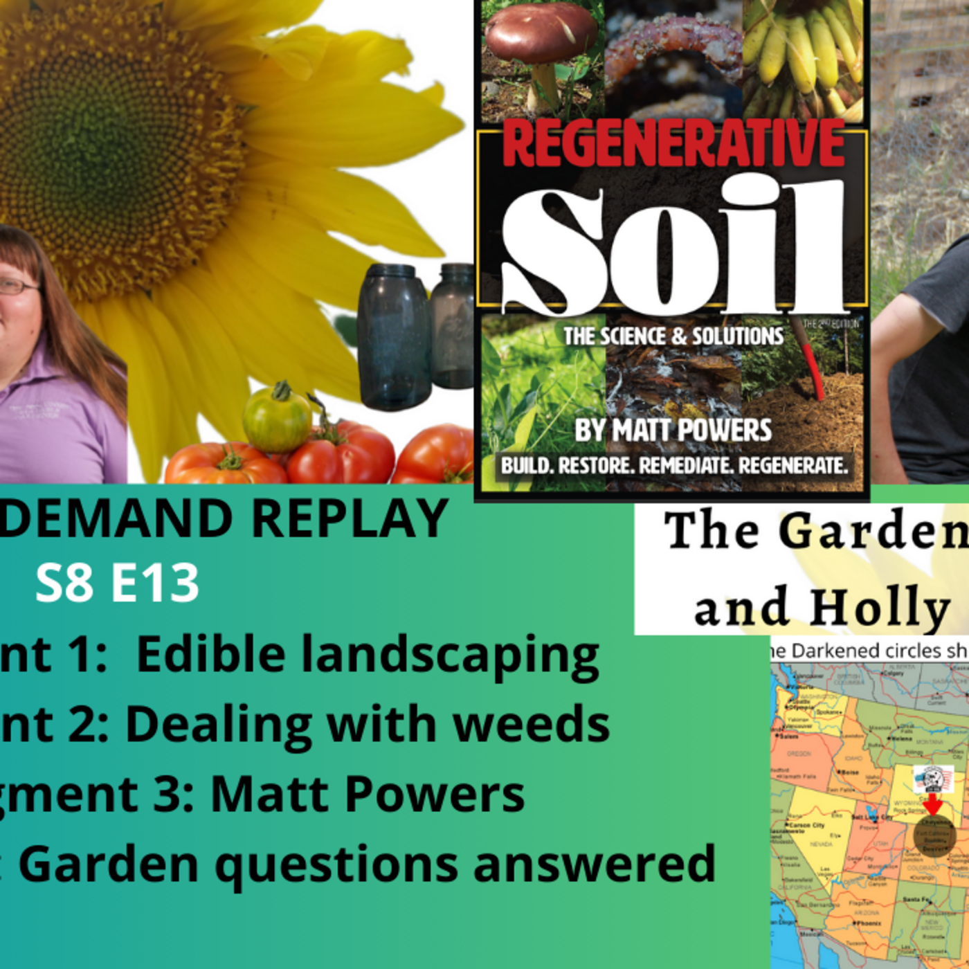 The Gardening with Joey & Holly radio show Podcast/Garden talk radio show (heard across the country)