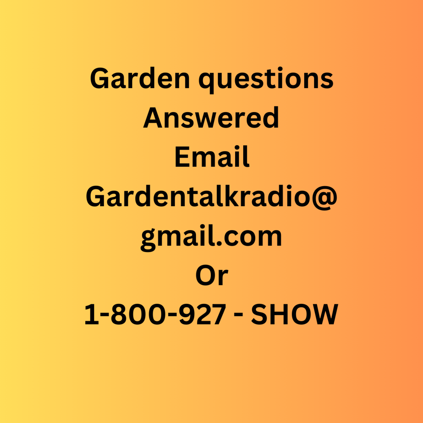 Episode 1290: Seg 4 of S8E27 Garden questoins, transplan tree, separate rhubarb, Start peonies, hornworm - The Gardening with Joey and Holly Radio Show