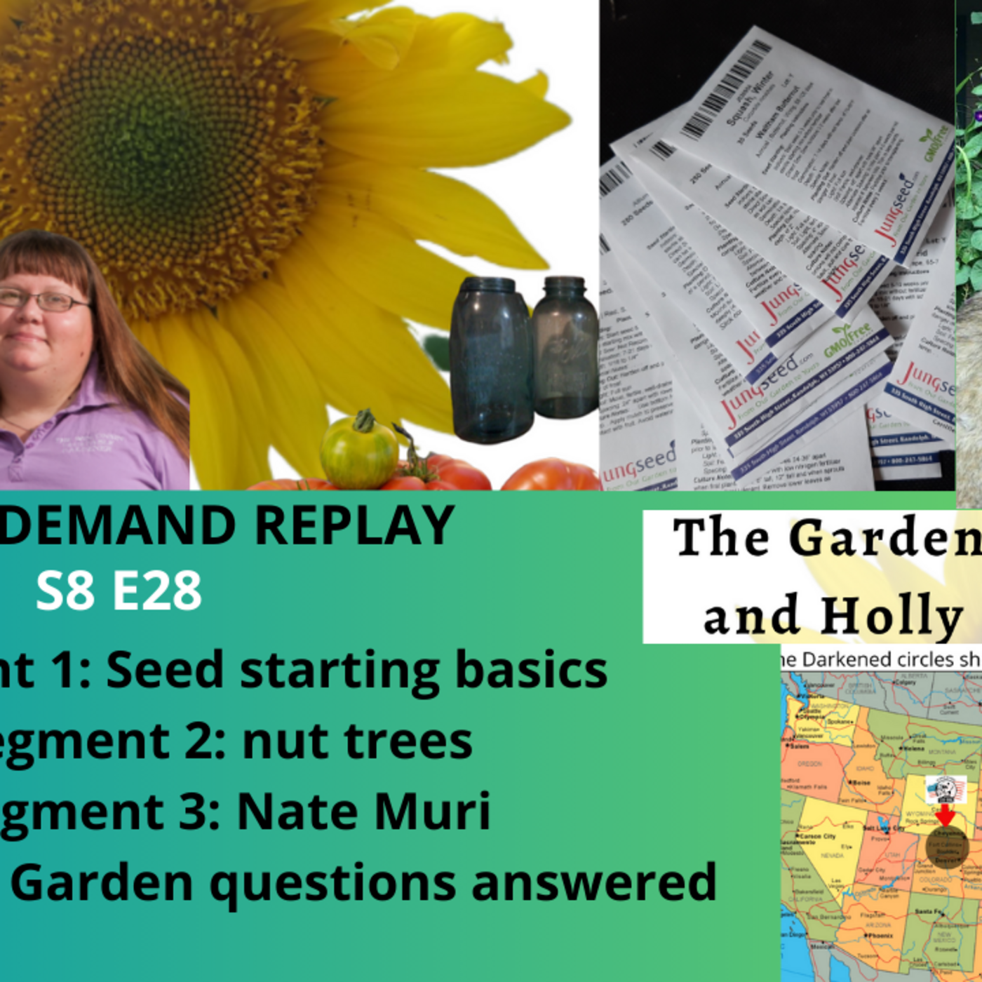 The Gardening with Joey & Holly radio show Podcast/Garden talk radio show (heard across the country)