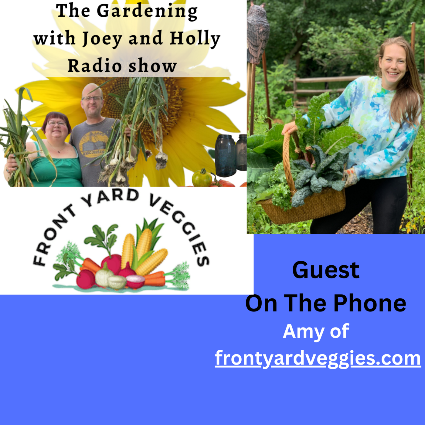 Episode 1418: Seg 3 of S9E18 Amy of frontyardveggies.com - The Gardening with Joey and Holly Radio Show