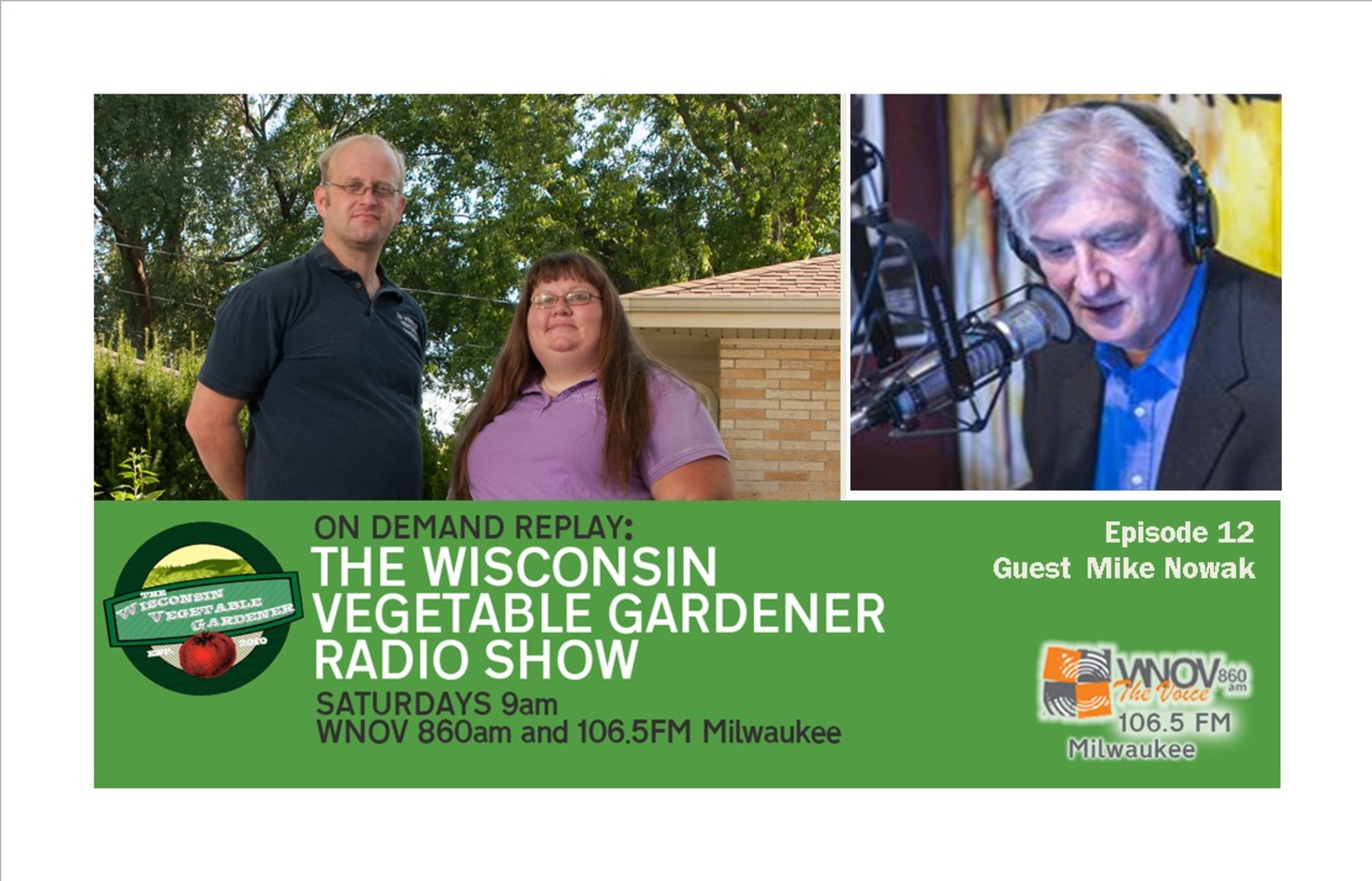 The Gardening with Joey & Holly radio show Podcast/Garden talk radio show (heard across the country)