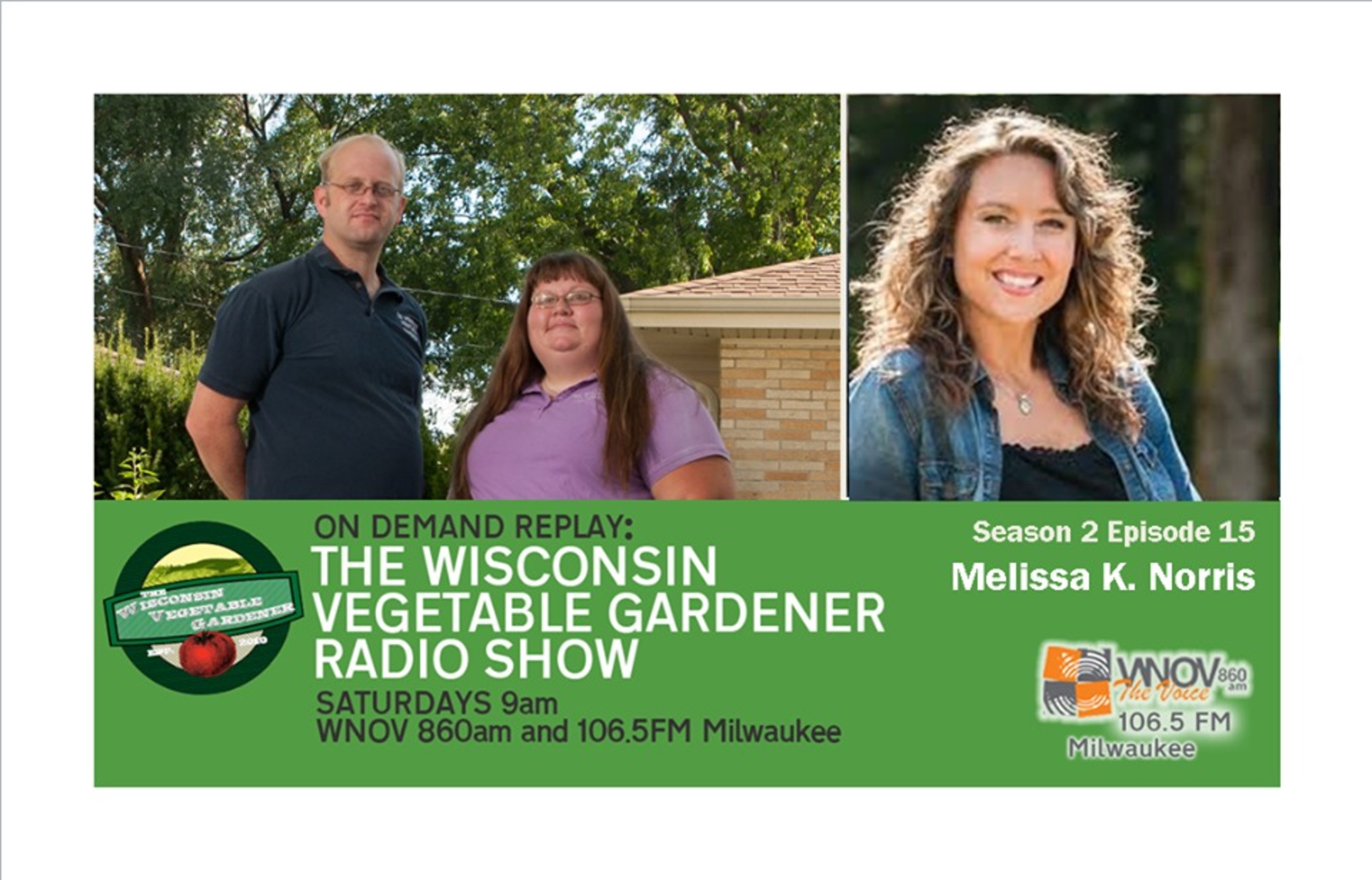 The Gardening with Joey & Holly radio show Podcast/Garden talk radio show (heard across the country)