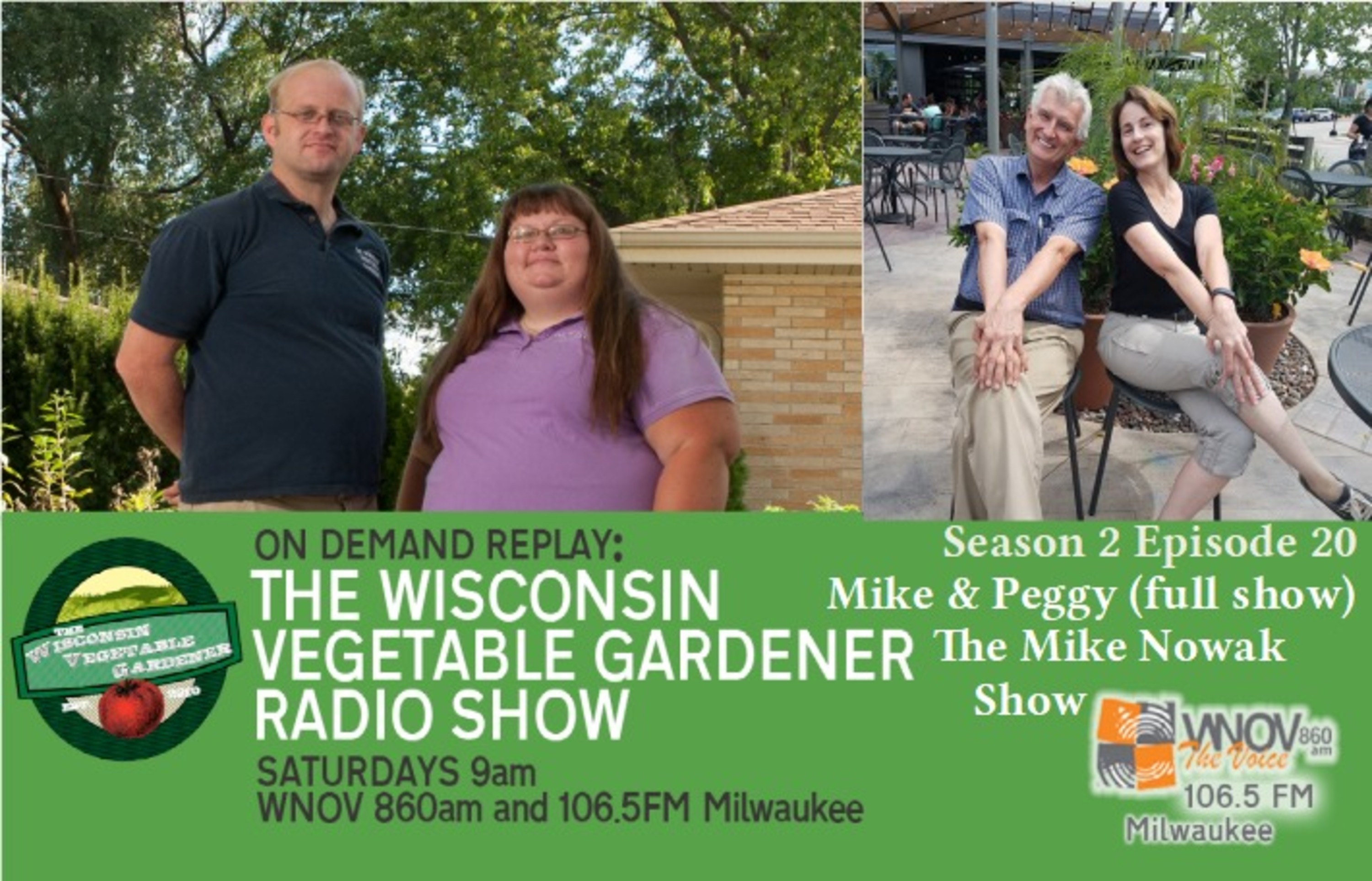 The Gardening with Joey & Holly radio show Podcast/Garden talk radio show (heard across the country)