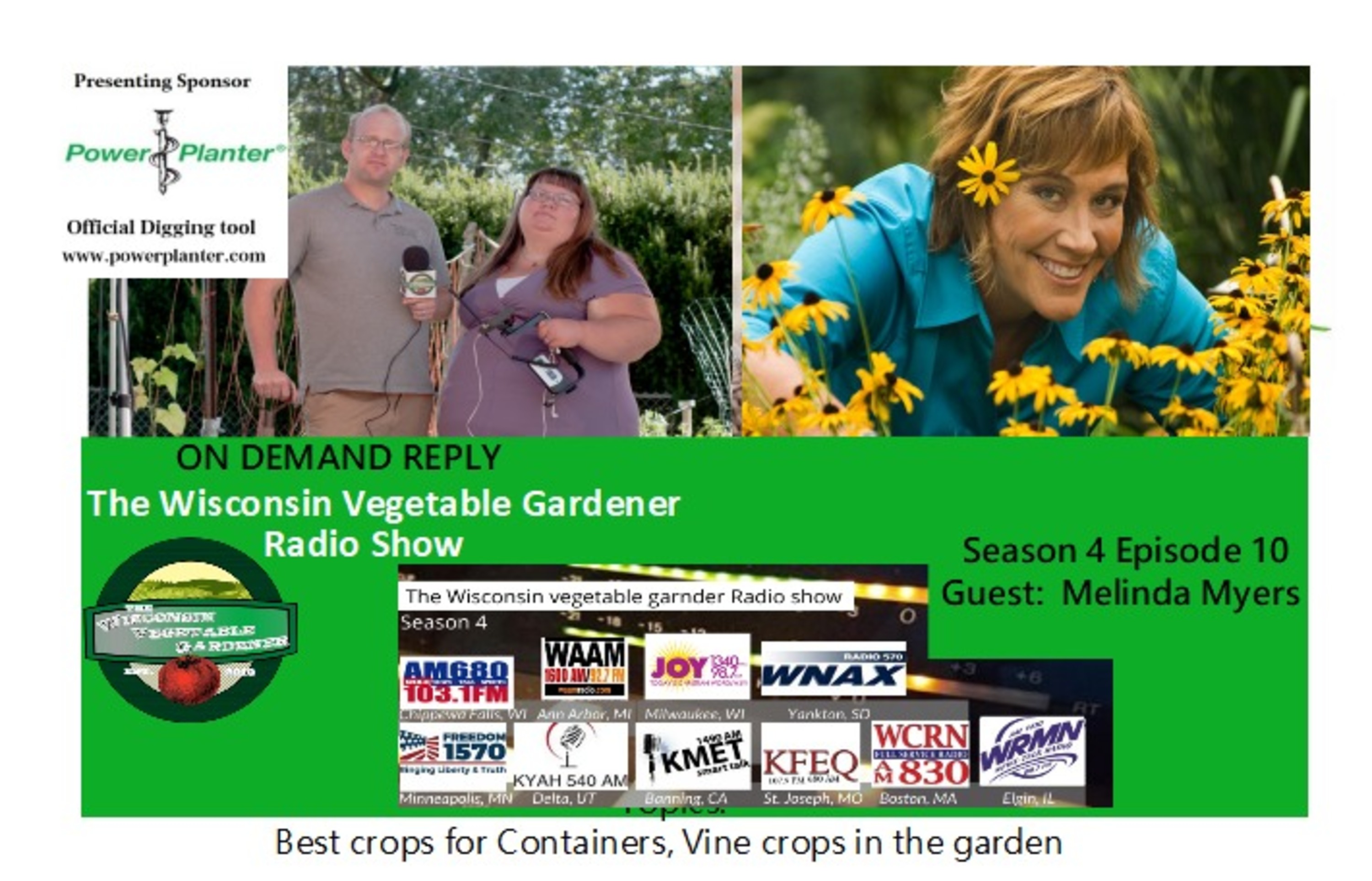 The Gardening with Joey & Holly radio show Podcast/Garden talk radio show (heard across the country)
