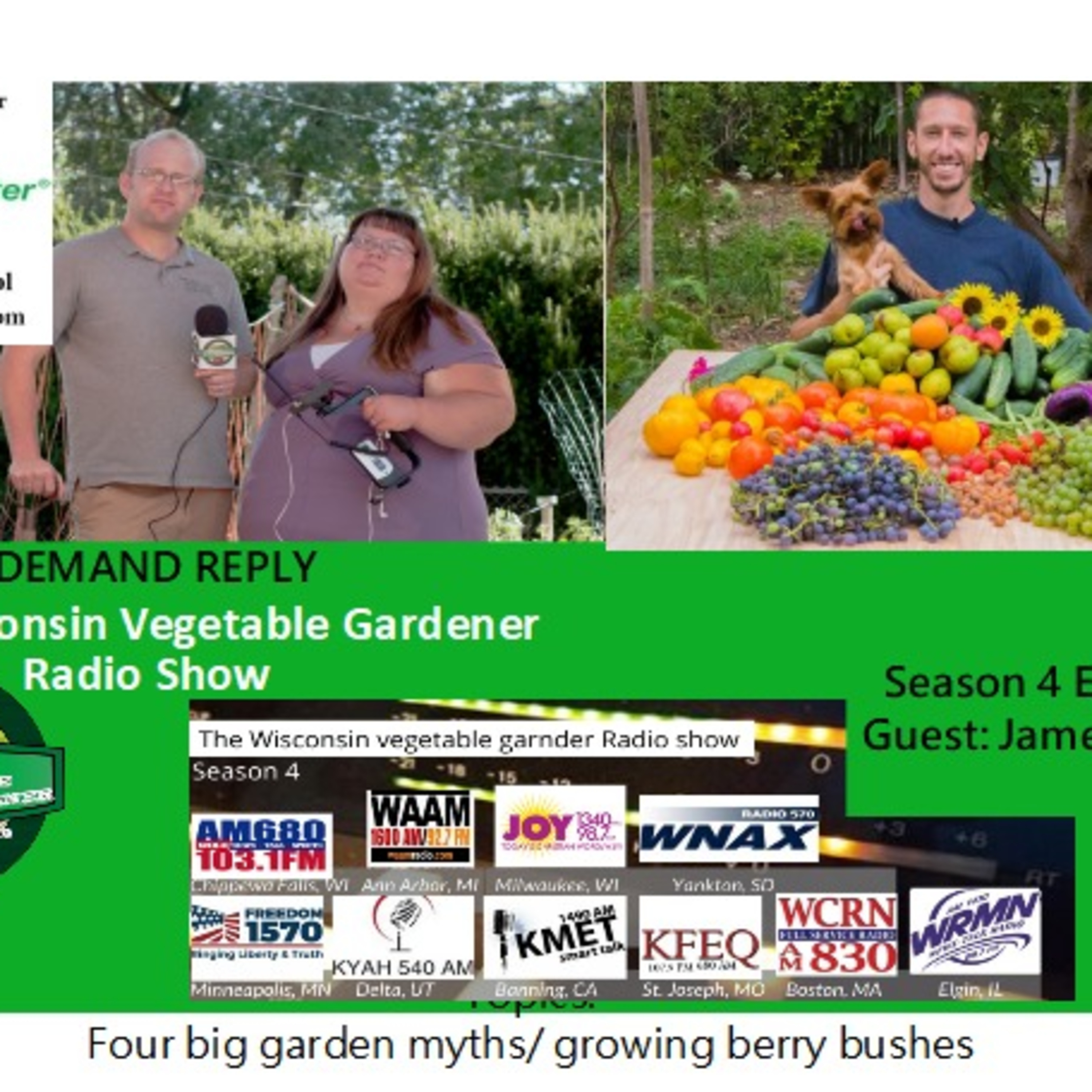 The Gardening with Joey & Holly radio show Podcast/Garden talk radio show (heard across the country)