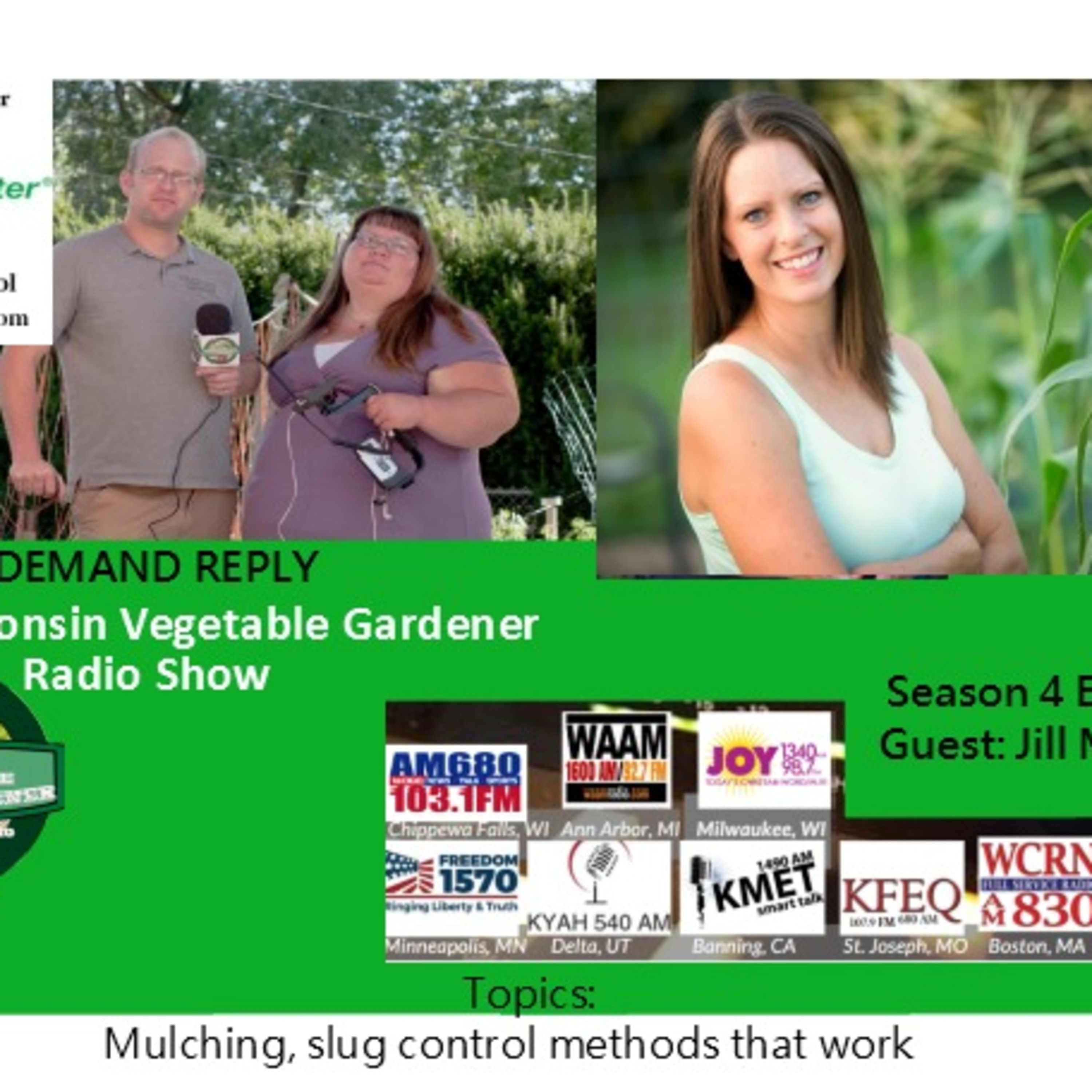 The Gardening with Joey & Holly radio show Podcast/Garden talk radio show (heard across the country)