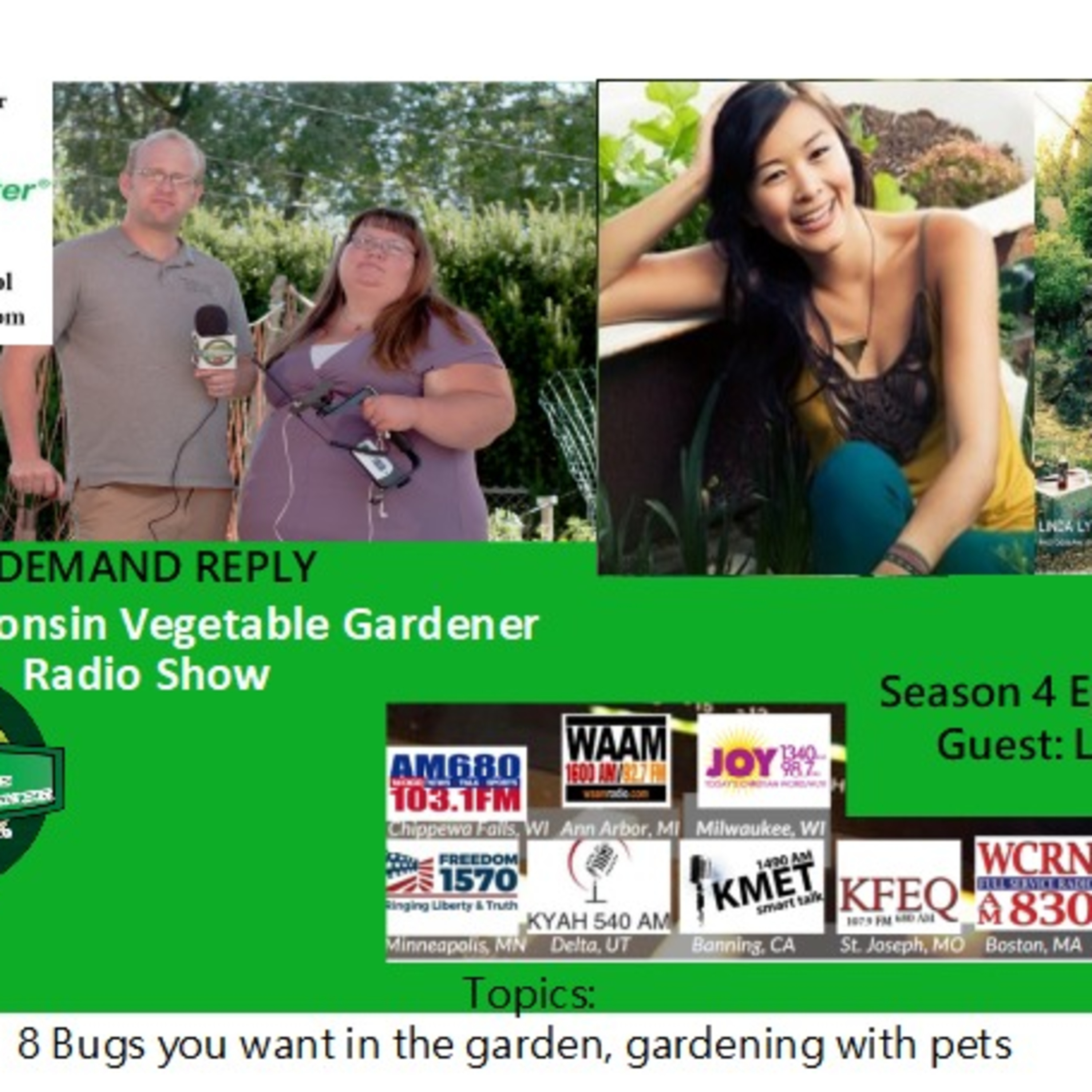 The Gardening with Joey & Holly radio show Podcast/Garden talk radio show (heard across the country)