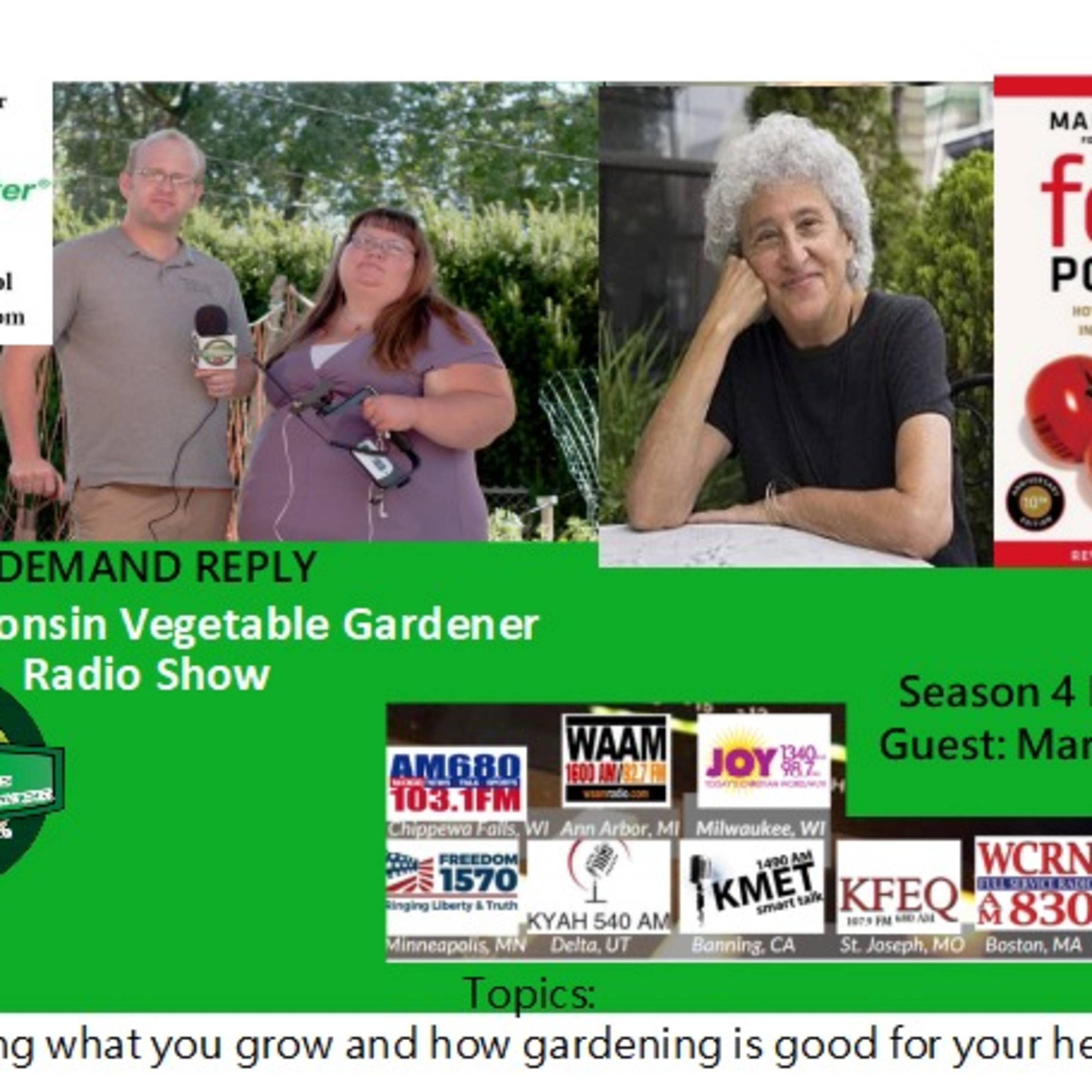 The Gardening with Joey & Holly radio show Podcast/Garden talk radio show (heard across the country)