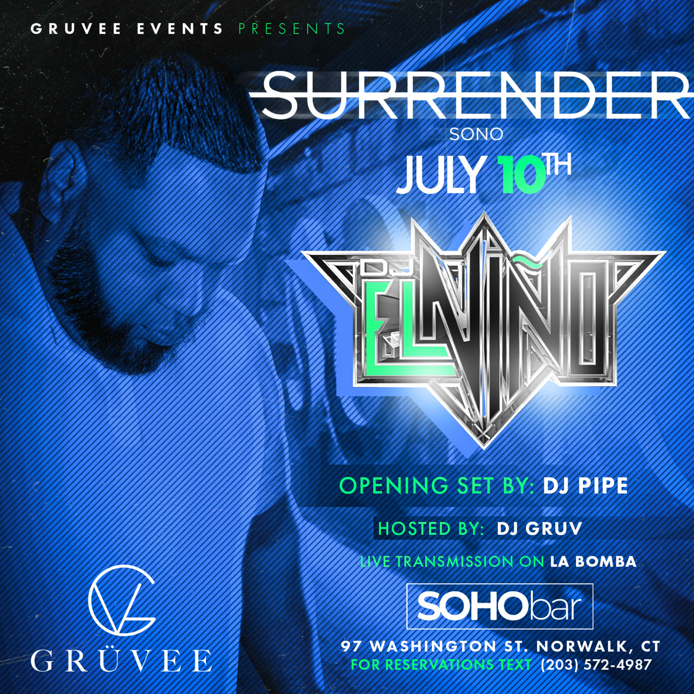 Episode 86: DJ El Niño Live From Surrender @ Soho Bar (Norwalk, CT) (7/10/21) (Reggae, Moombahton, Reggaeton) episode artwork