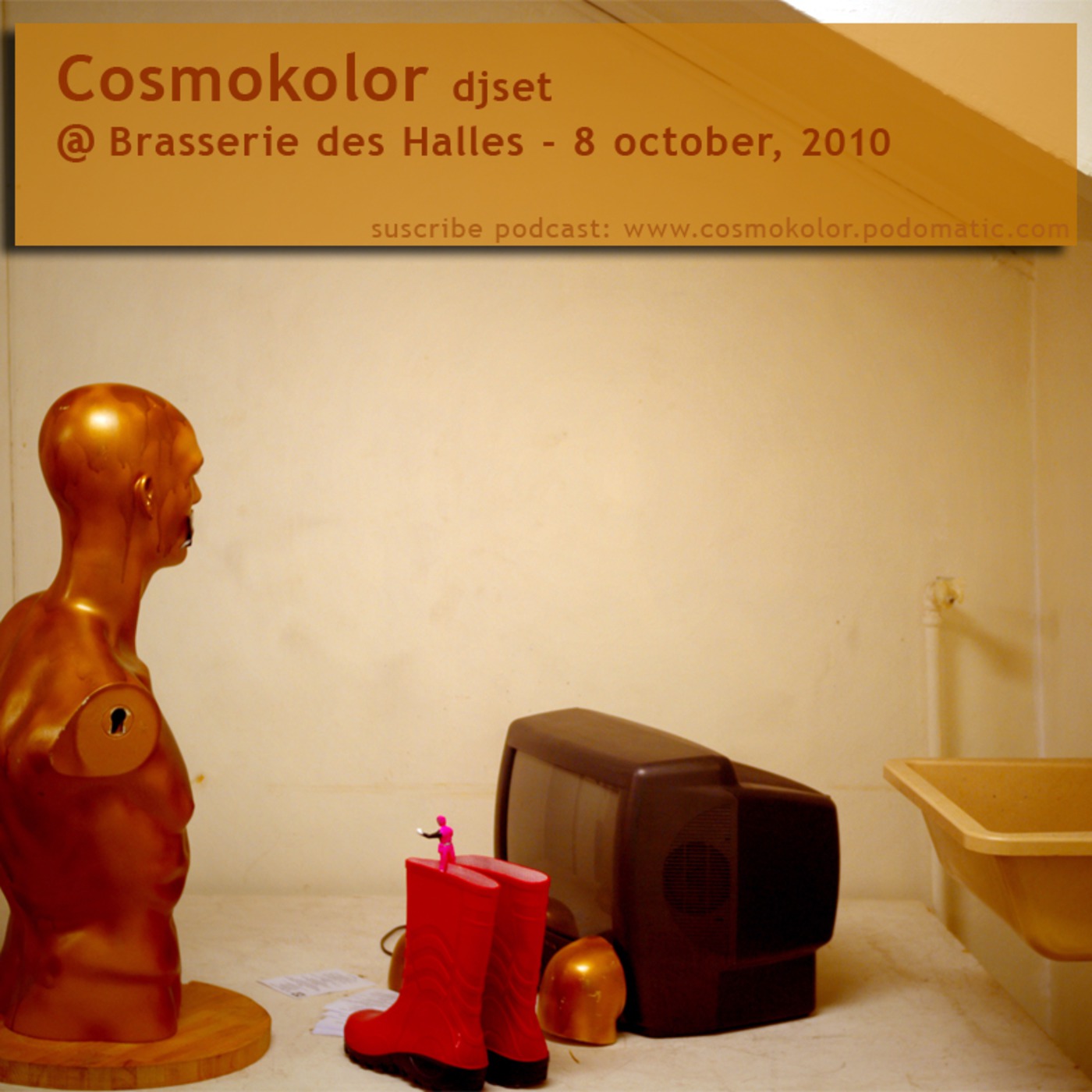 Cosmokolor @ Brasserie des Halles / djset