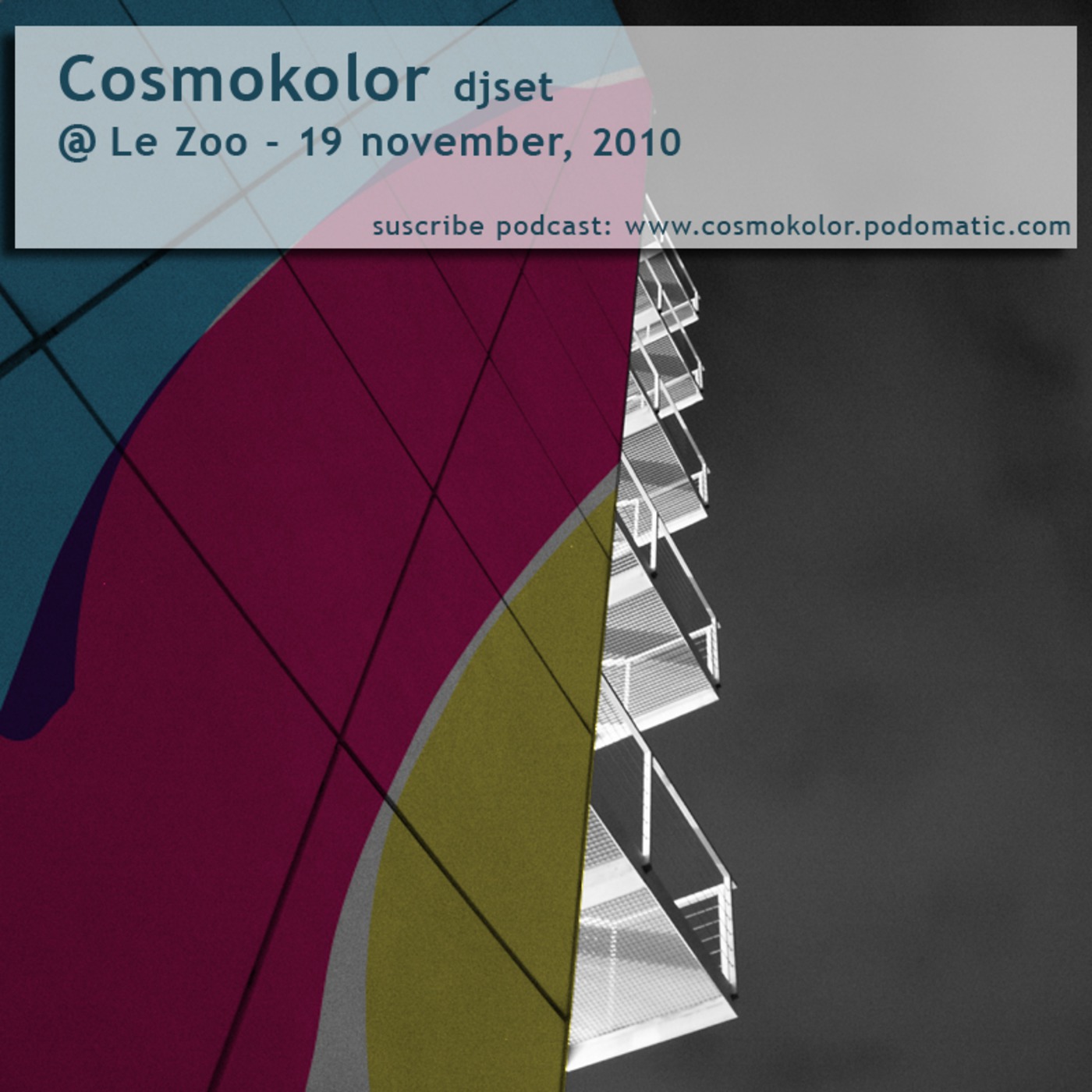 Cosmokolor @ Le Zoo / djset