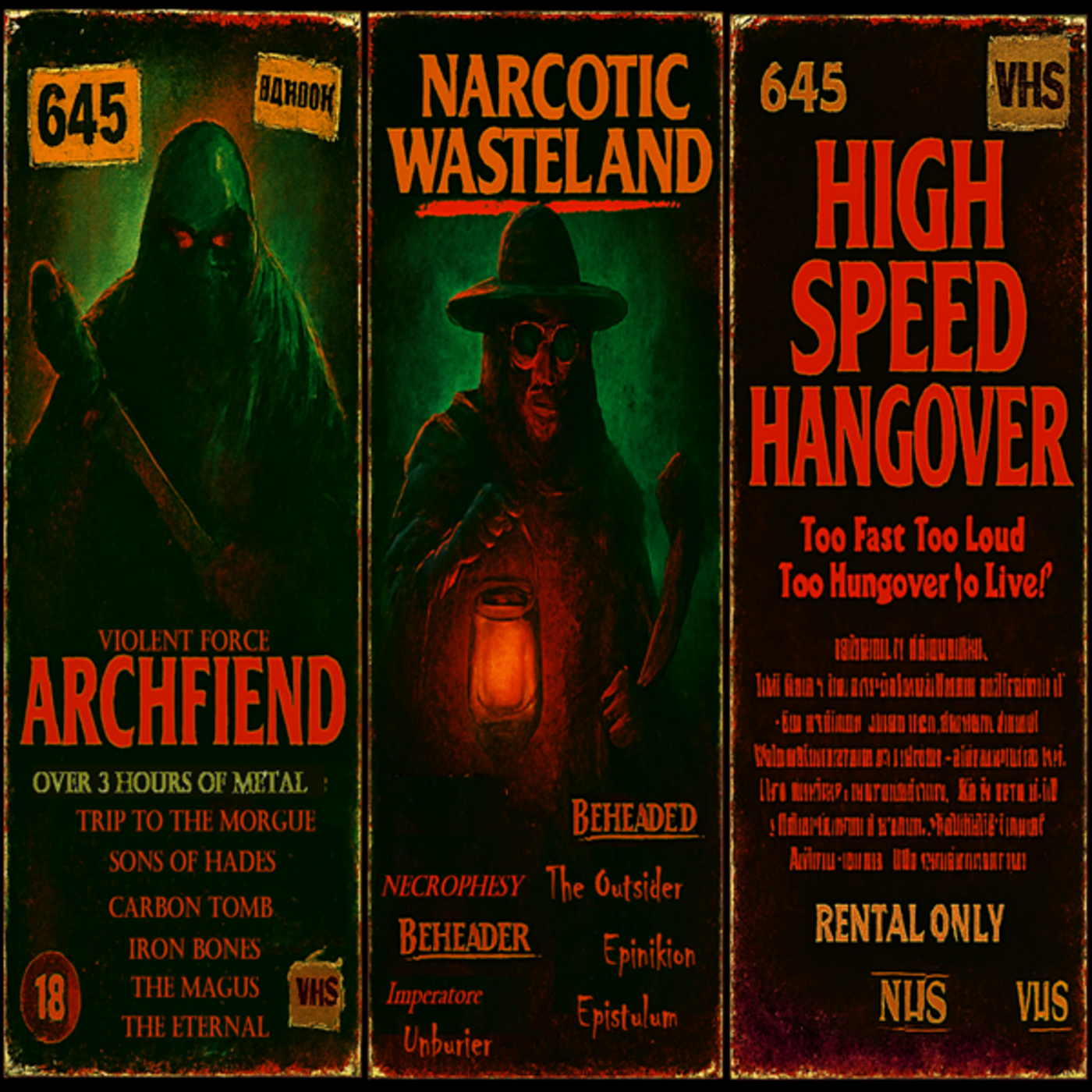 High Speed Hangover # 645 - (March 1st 2026) episode artwork