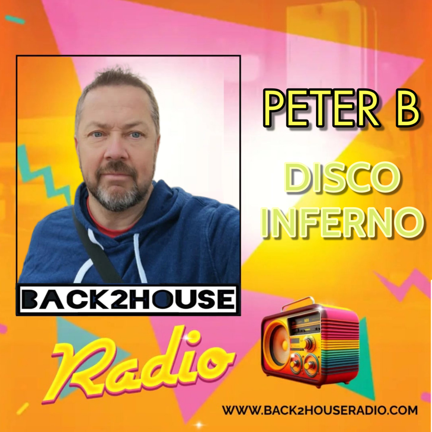 Episode 1: Back2houseRadio - Peter B- Disco Inferno - Show 1 - 11/07/24