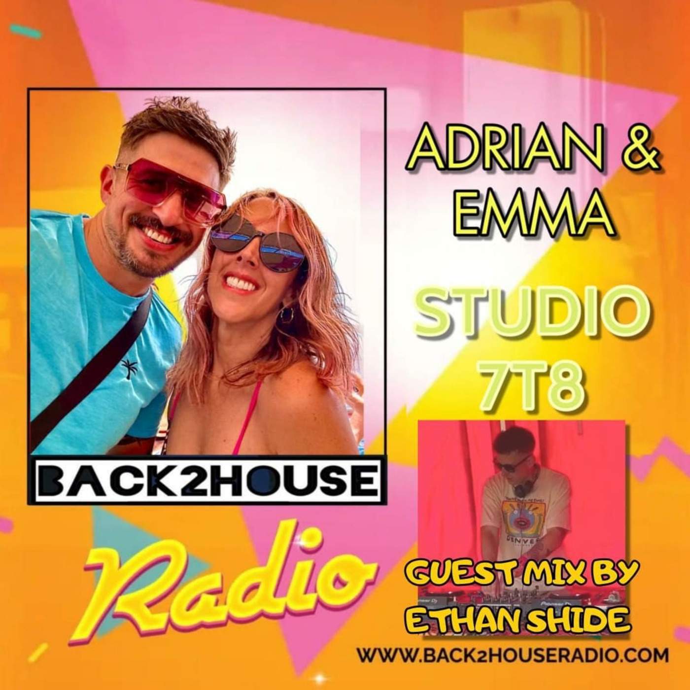 Episode 56: Back2House Radio - Adrian & Emma – Studio 7T8 - 01/10/2024