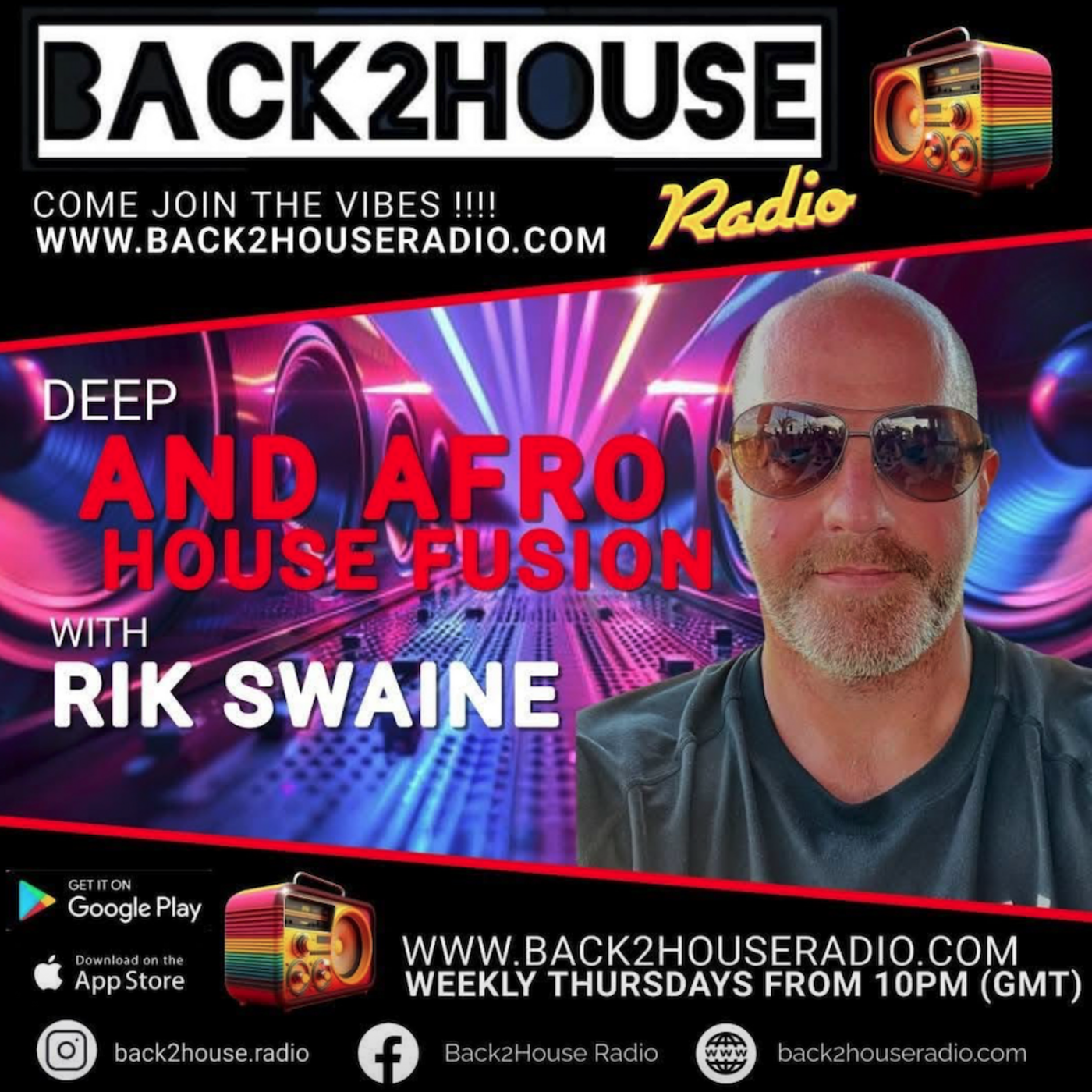 Episode 23: Back 2 House Deep & Afro-House Fusion Episode 023 Rik Swaine