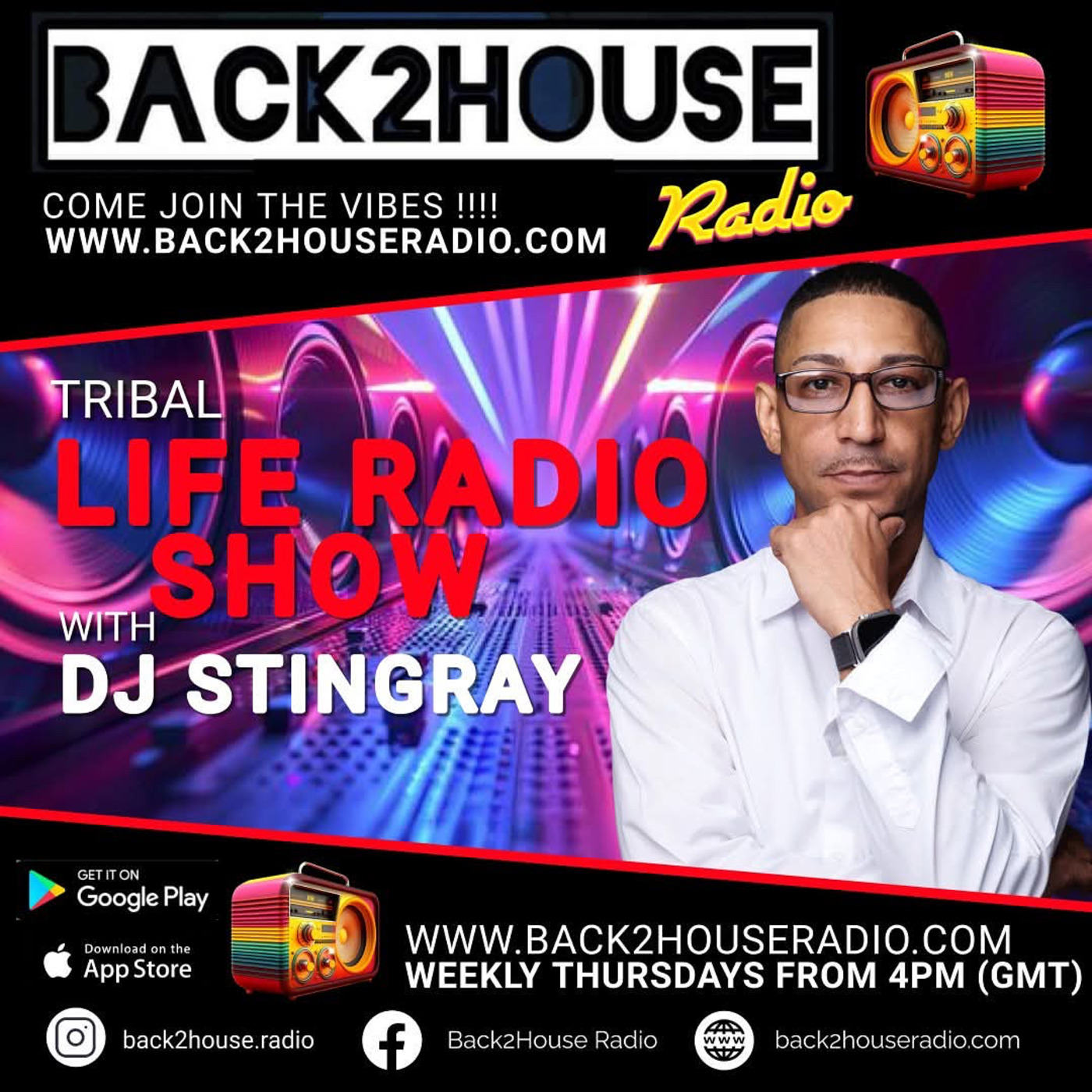 DJ Stingray Tribal Life Radio Show   06/12/2025