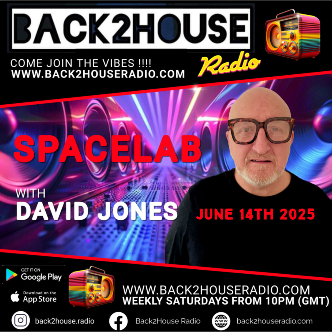 Episode 70: Spacelab Radio Show for Back2House Radio #7 (14/06/2025)