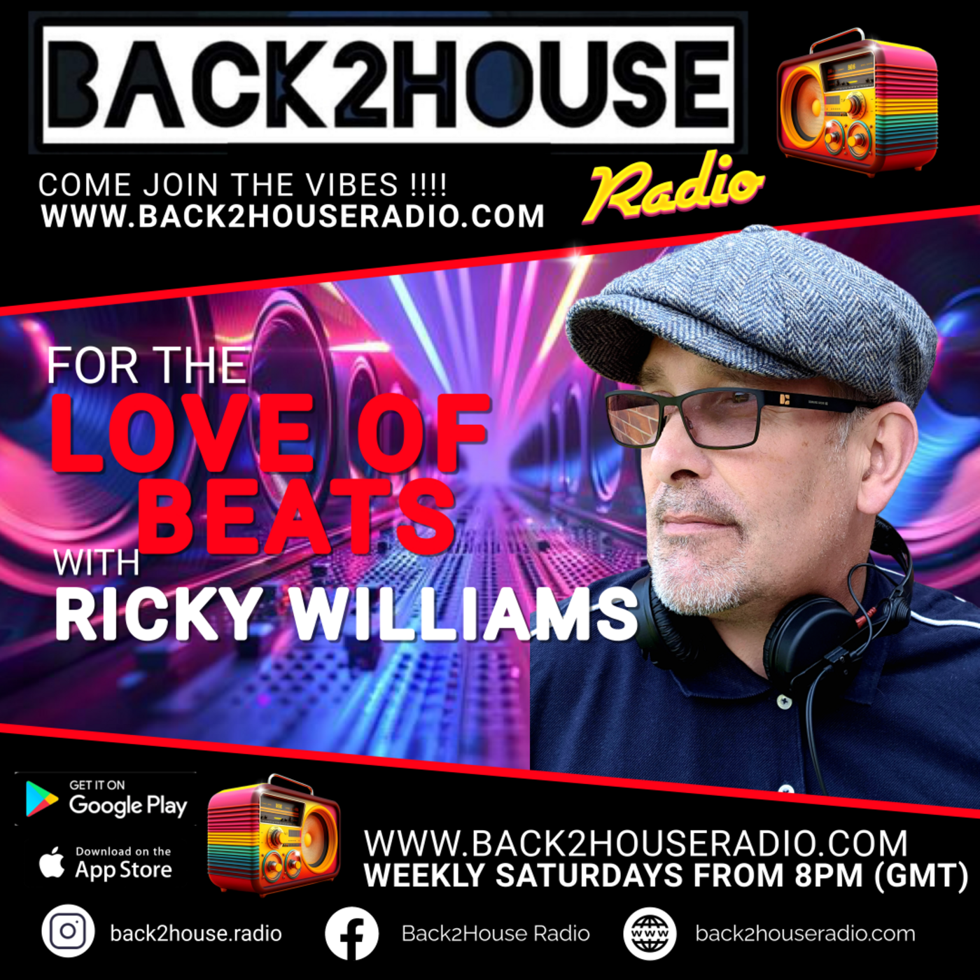 Episode 98: Ricky Williams - for the love of beats - Last show - 26-7-25