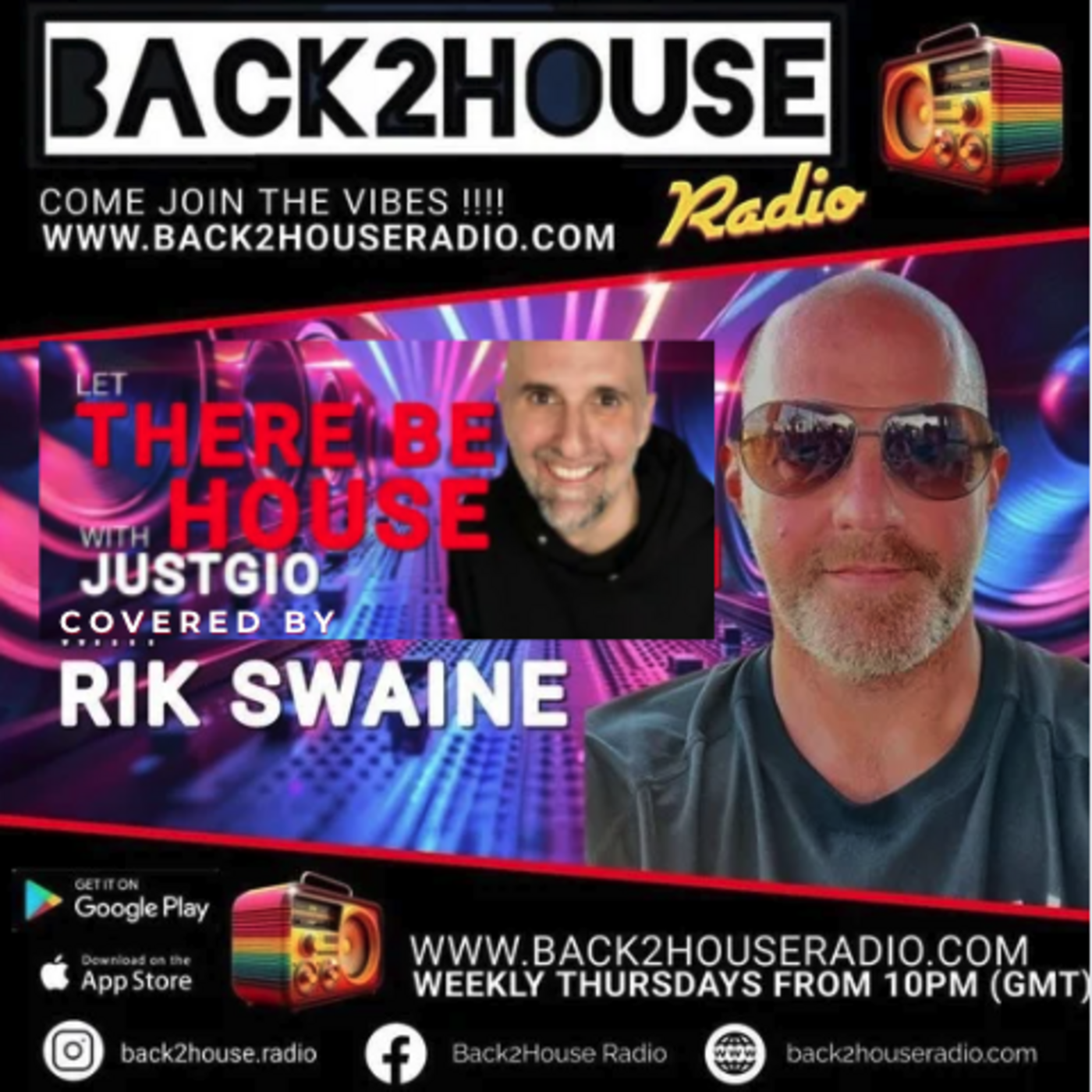 Episode 31: Back 2 House House Progressive house cover for Just Gio show Let There Be House Episode 022 Rik Swaine
