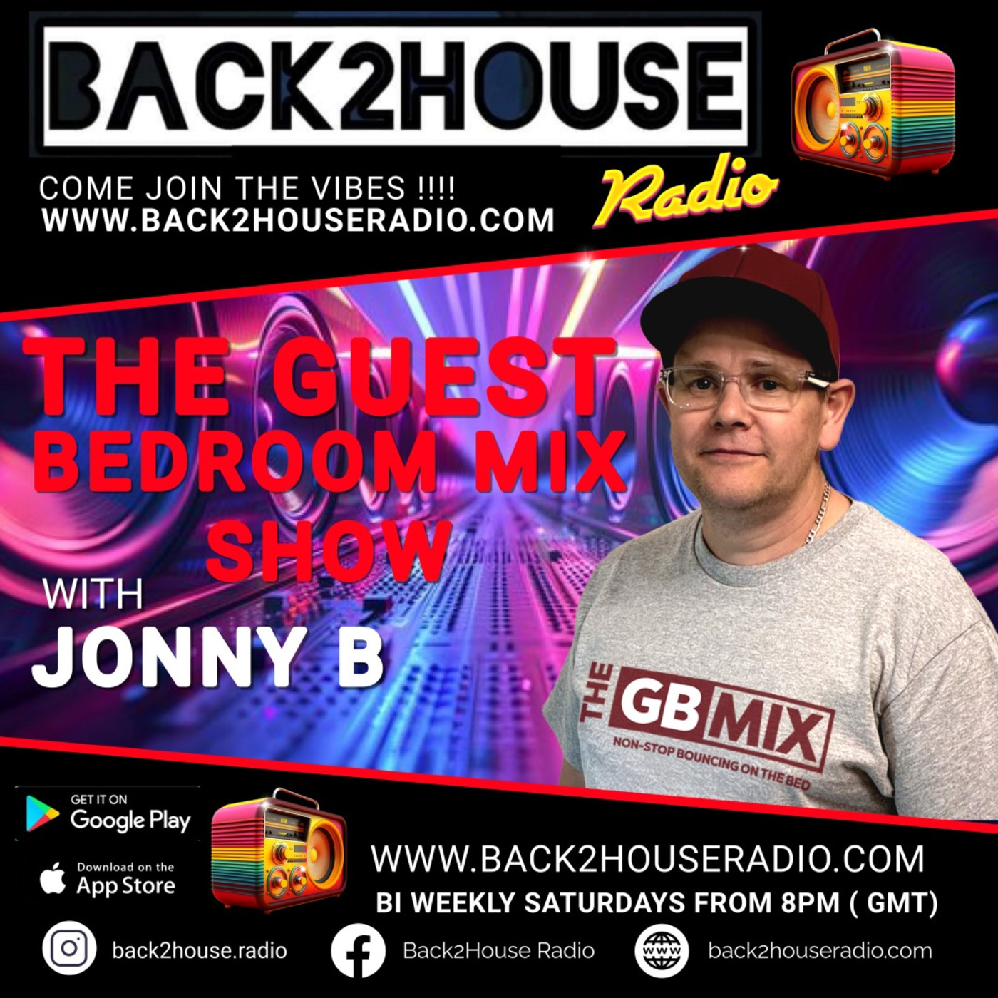 Episode 125: Back2House Radio - Jonny B - The Guest Bedroom Mix Episode 1 - 30/08/25