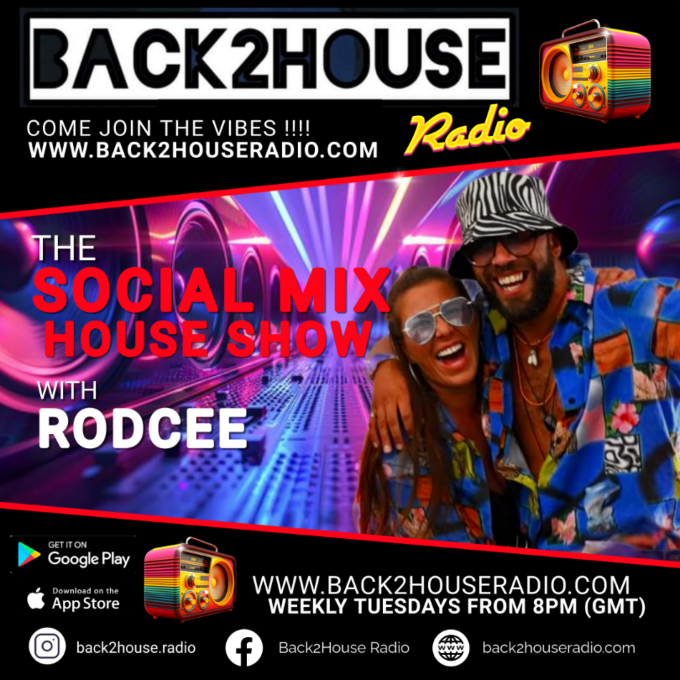 Episode 127: Back2House Radio - RodCee - The Social Mix House Show - 02/09/2025