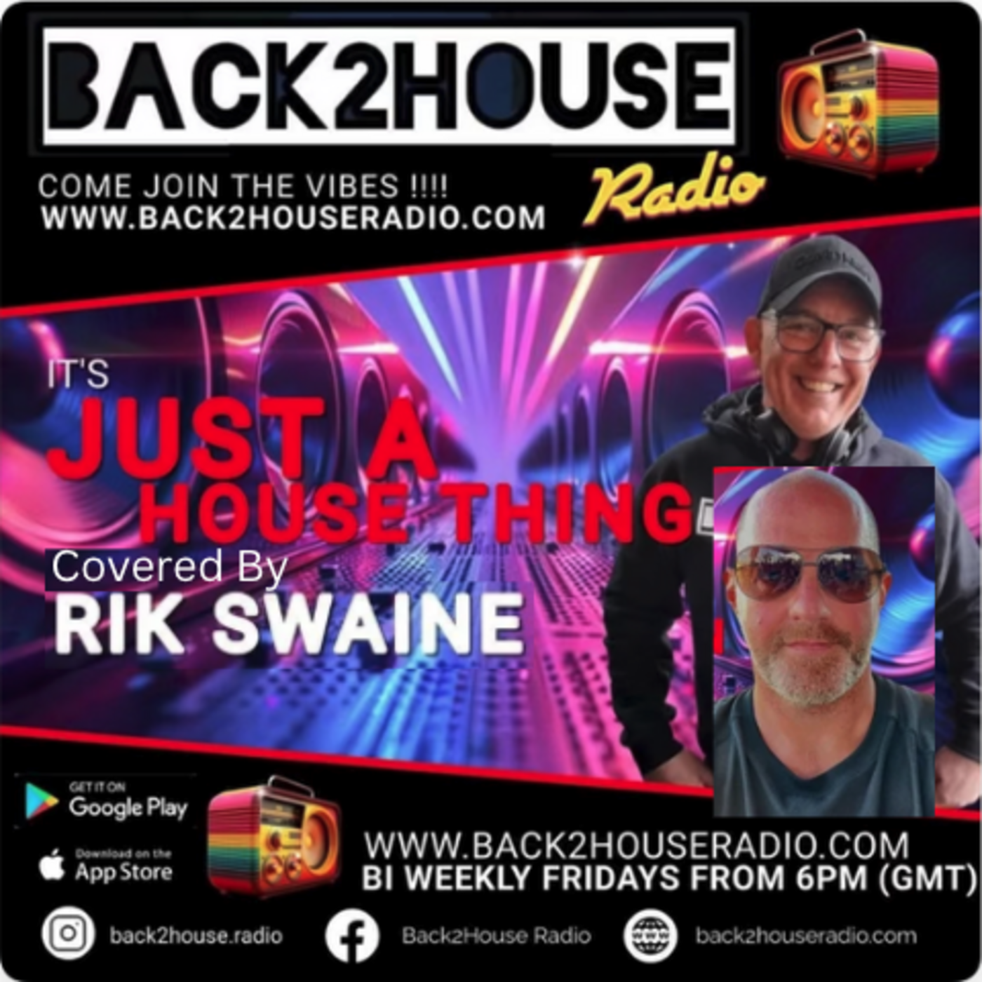 Back 2 House 'It's a house thing' Cover for Paulie bow Episode 043 Rik Swaine