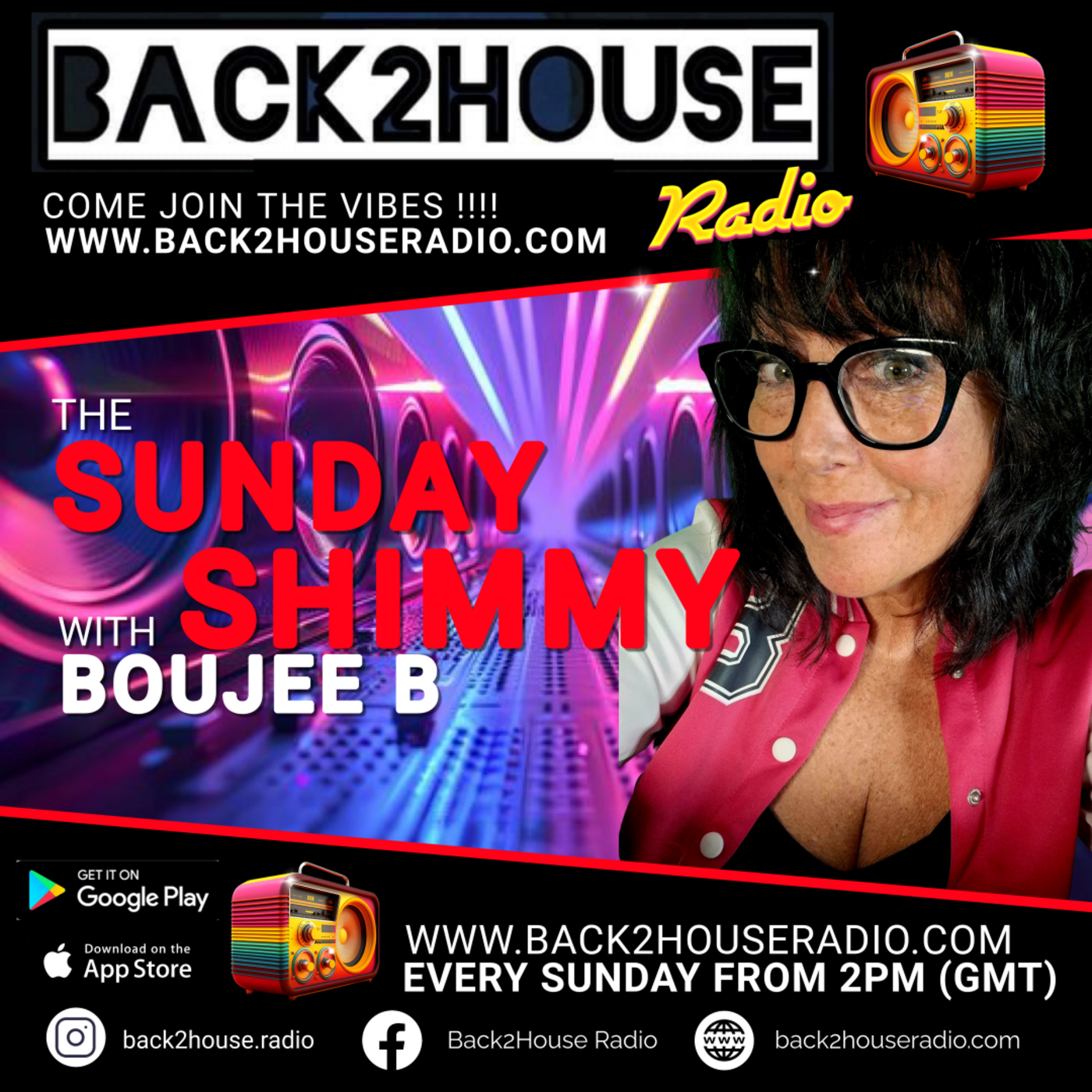 the sunday shimmy boujeeb back2house radio ep52 14/12/25