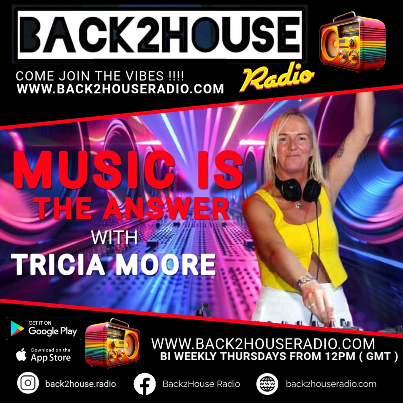 Back2House Radio - Tricia Moore - Music is the Answer - Ep 4 - 12-02-2026