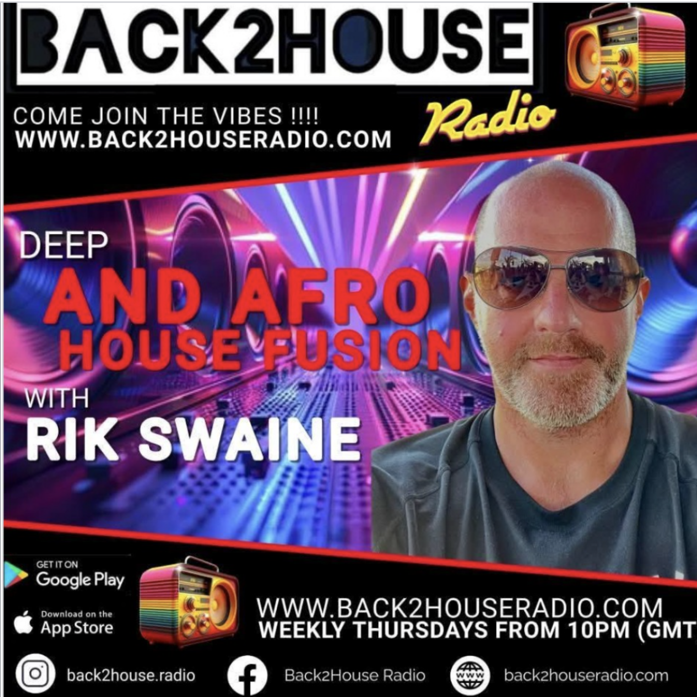 Episode 92: Back 2 House mixed uplifting house and trance 092 Back2House DJ Rik Swaine episode artwork