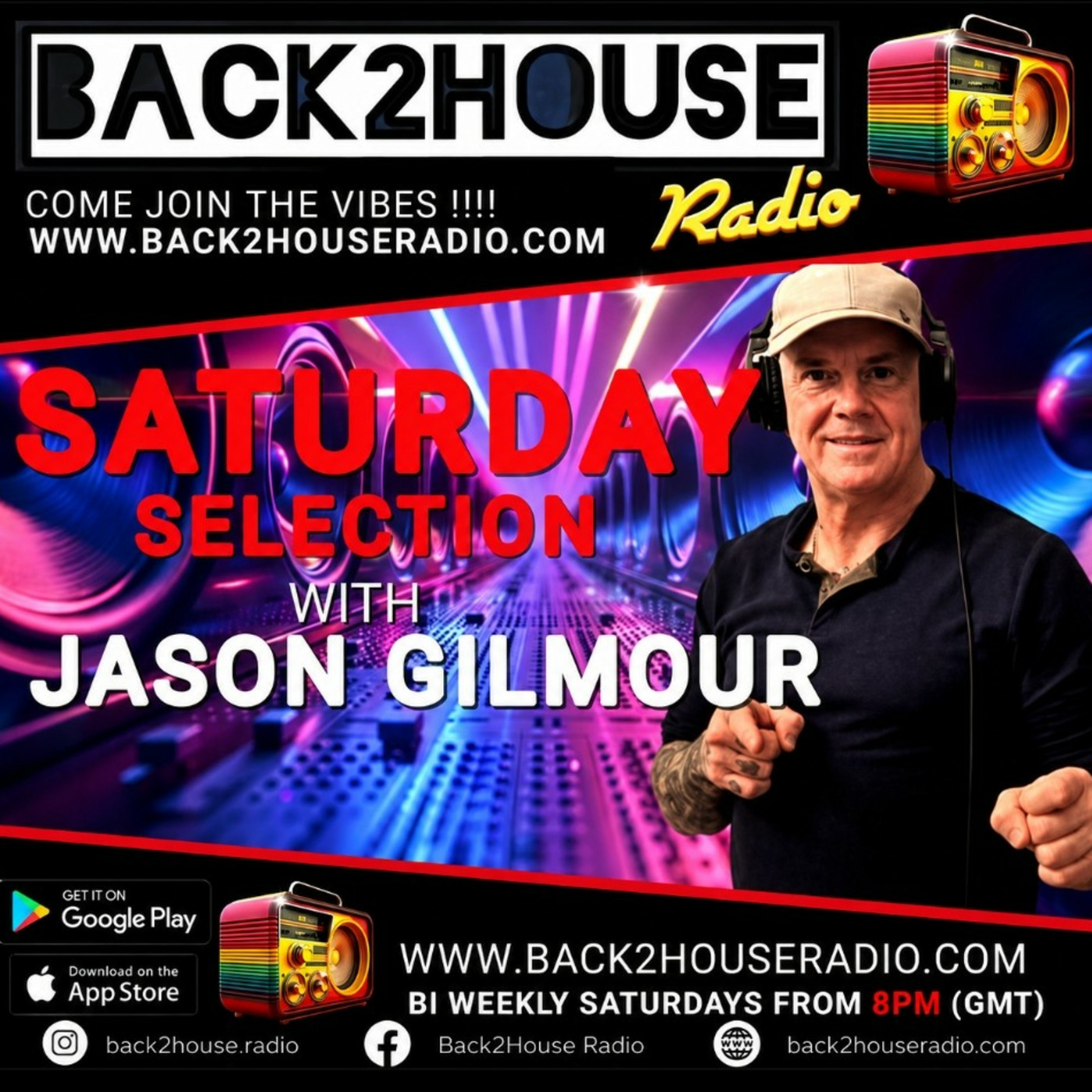 Back2House Radio - Jason Gilmour - Housebound - 28.08.26 episode artwork