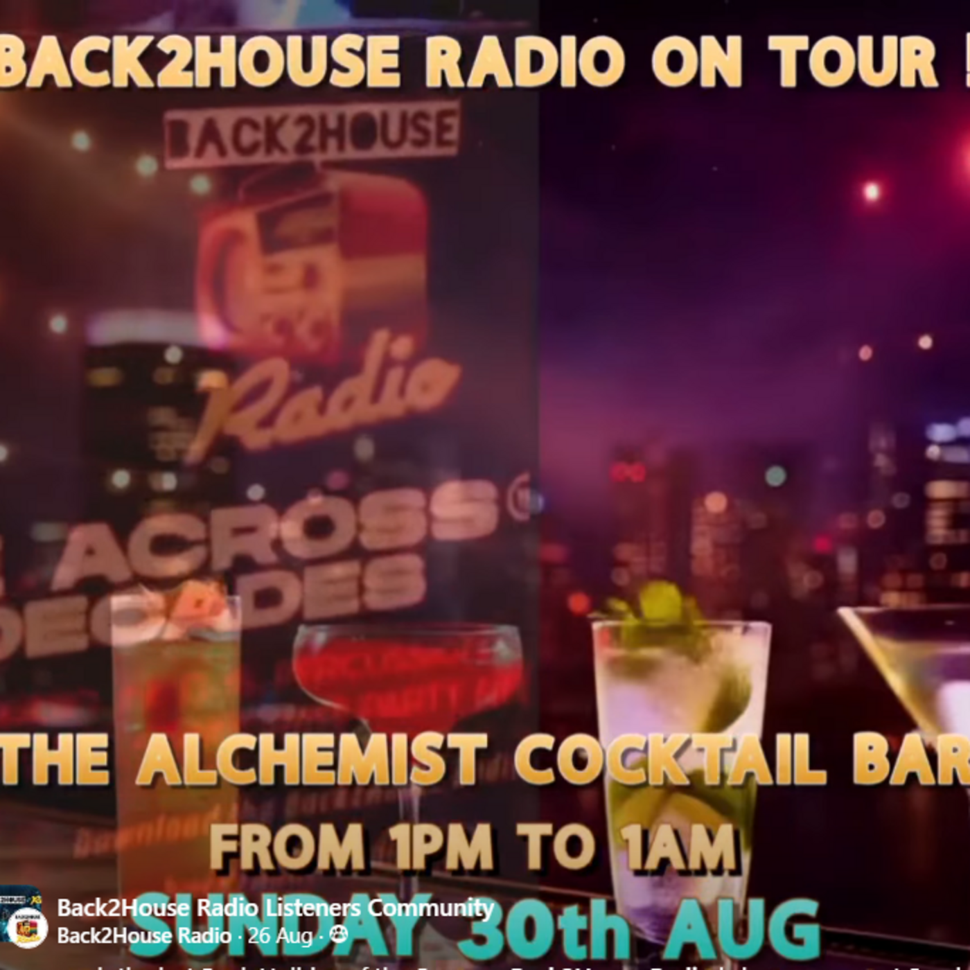 Back2House Radio on tour - Julian B (JAS Collective) - 30/09/2026 episode artwork