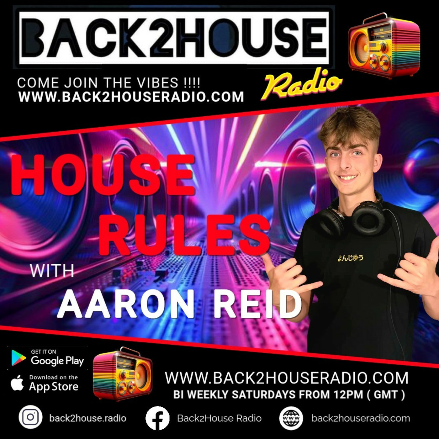 Back2HouseRadio - Aaron Reid - House Rules - 26/09/2026