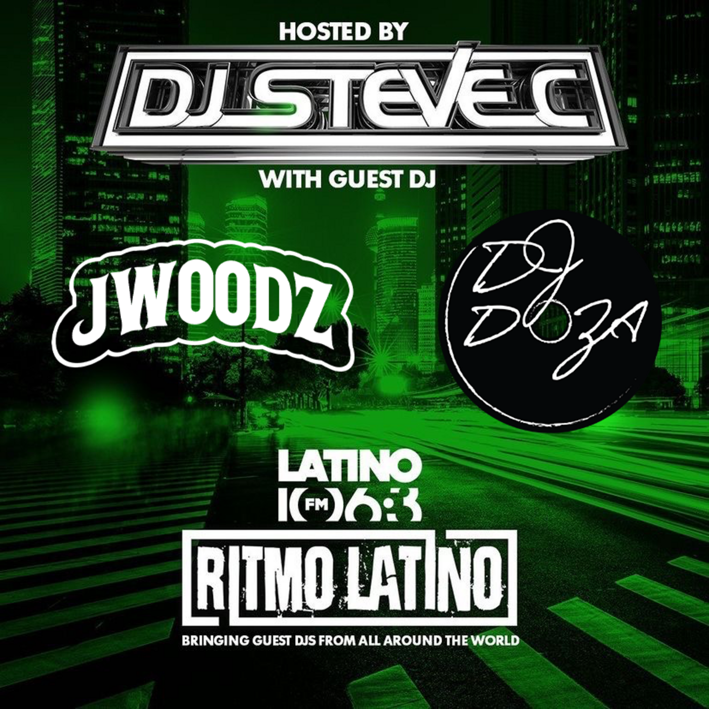 Episode 3: “Ritmo Latino X” - Season 1 Episode 3 Feat. & Dj JWoodz & Dj Doza (Latin Party Mix)
