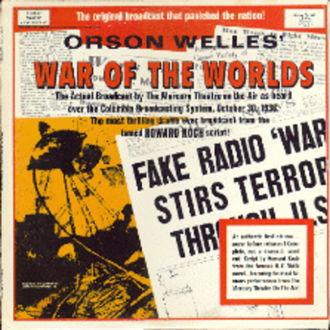 The War Of The Worlds -Orson Welles RadioAmerica Sunday Program