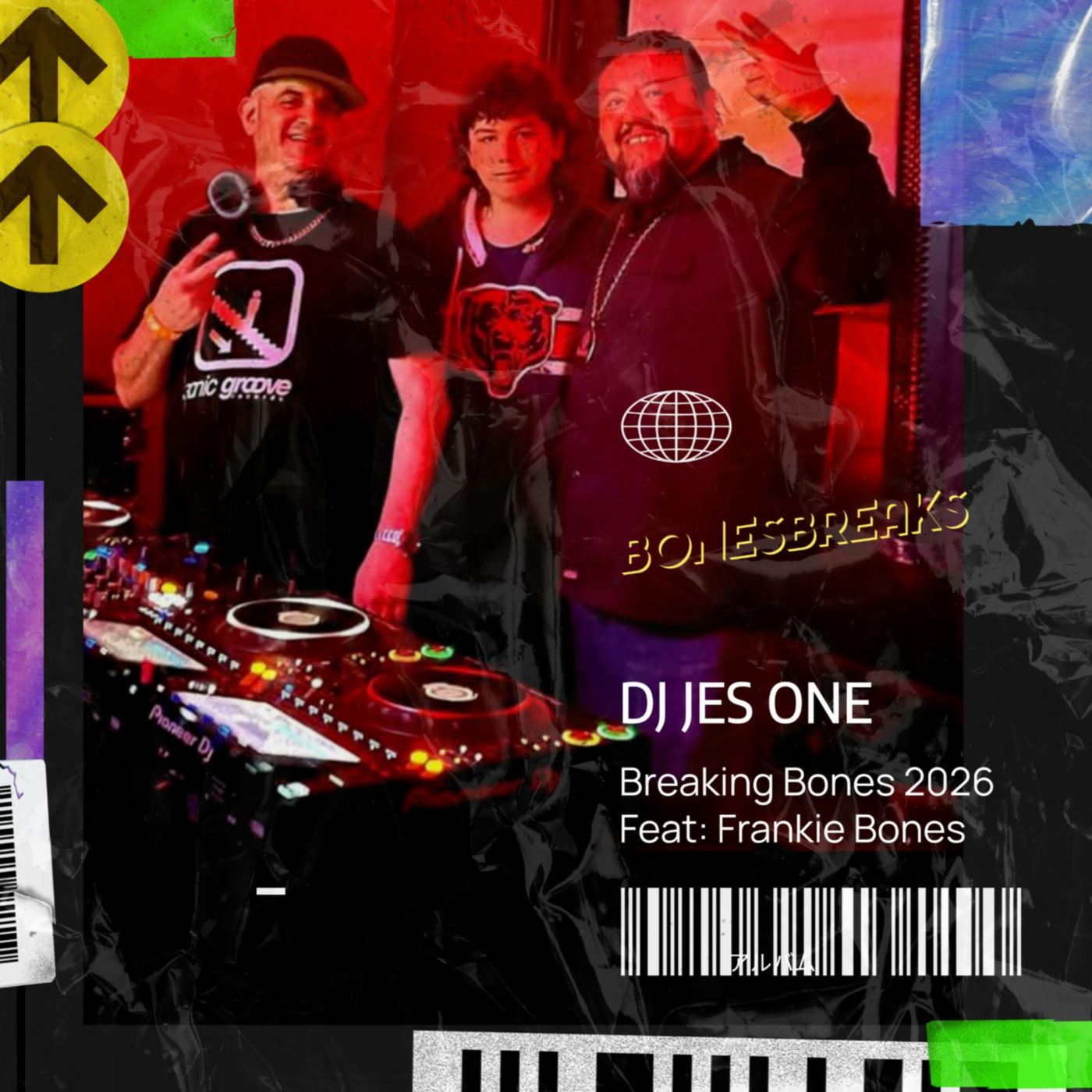 BONESBREAKS Mixed by DJ JES ONE ( BREAKING BONES 2026 Feat. Frankie Bones)
