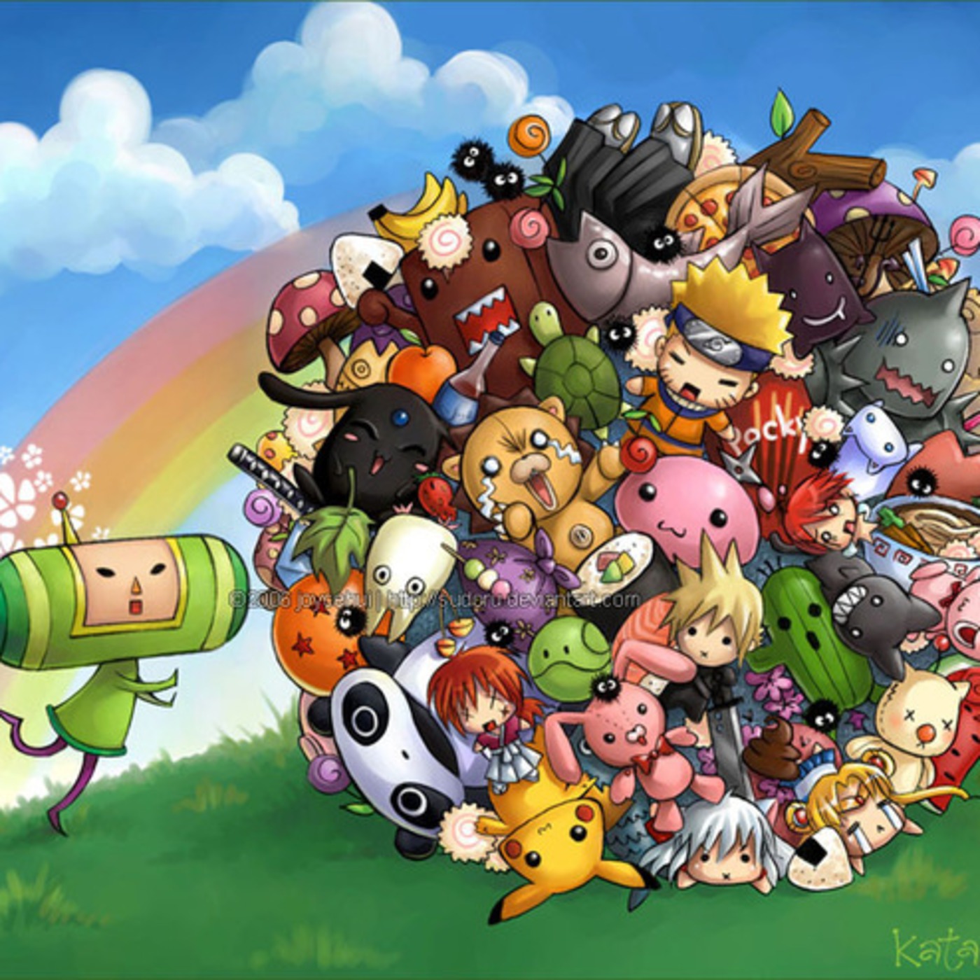 Katamari Forever remixed remix episode artwork
