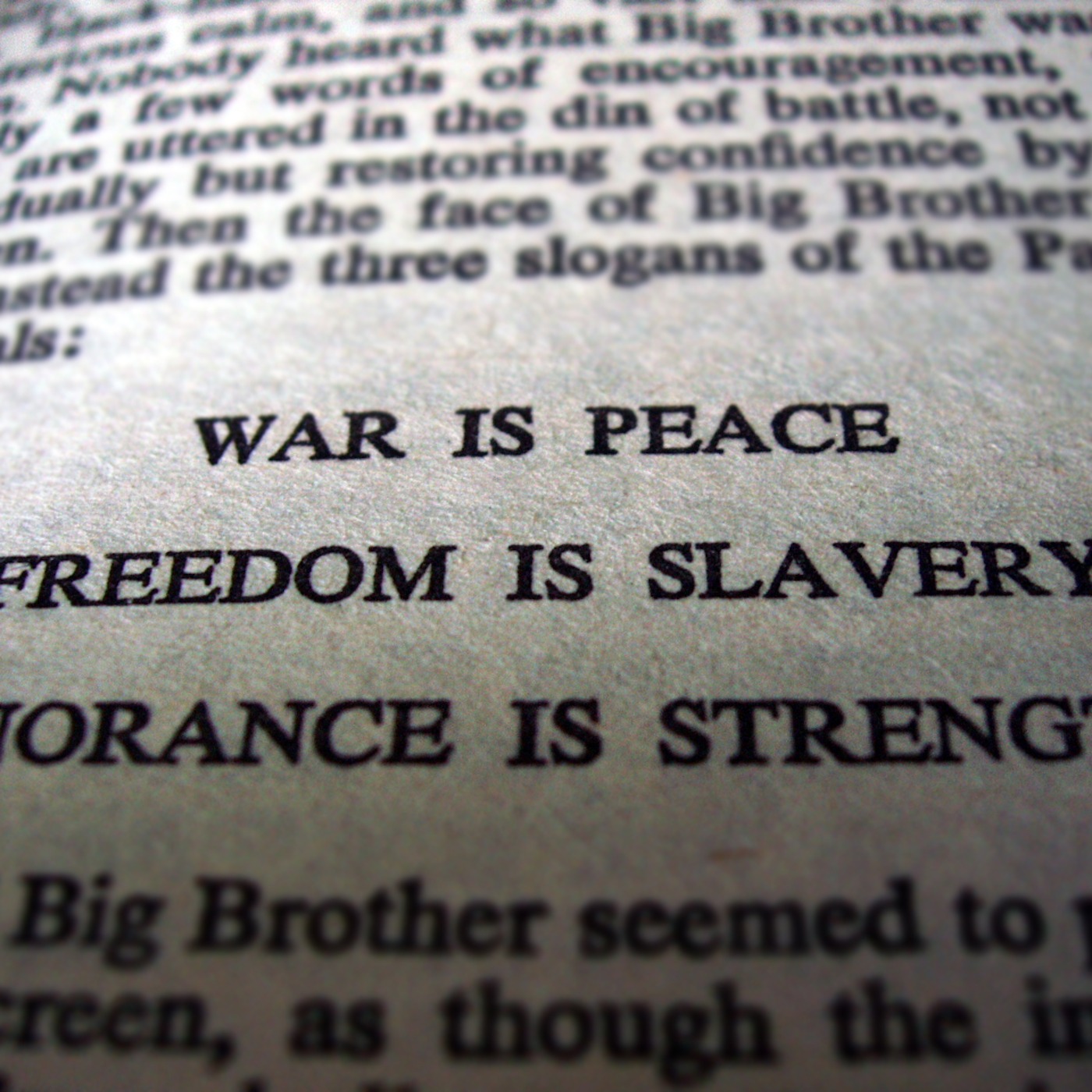 Waking Up Orwell
