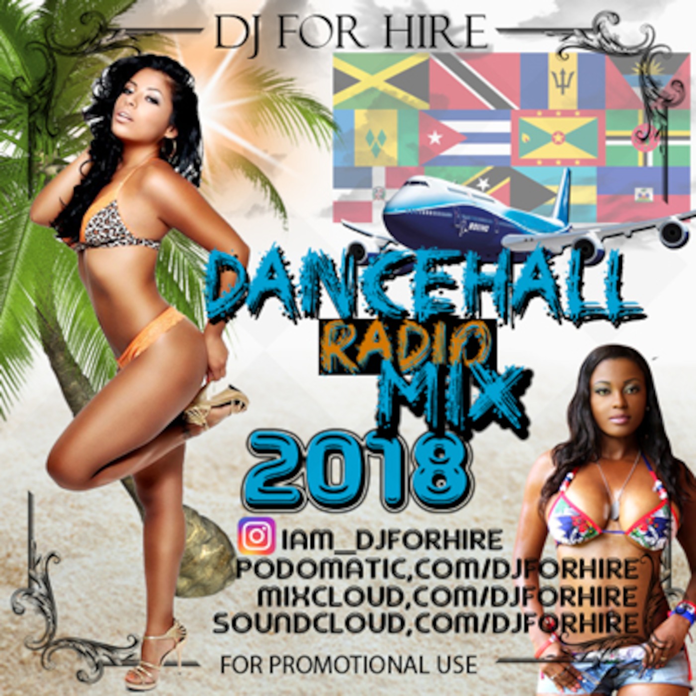 Dj For Hire - Dancehall Radio Mix 2018 episode artwork