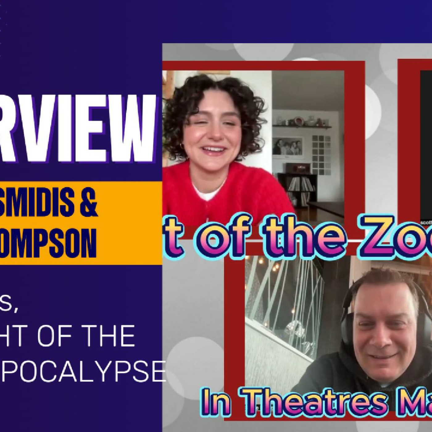 Episode 182: Night of the Zoopocalypse's Scott Thompson & Gabbi Kosmidis talk about the power of the pack