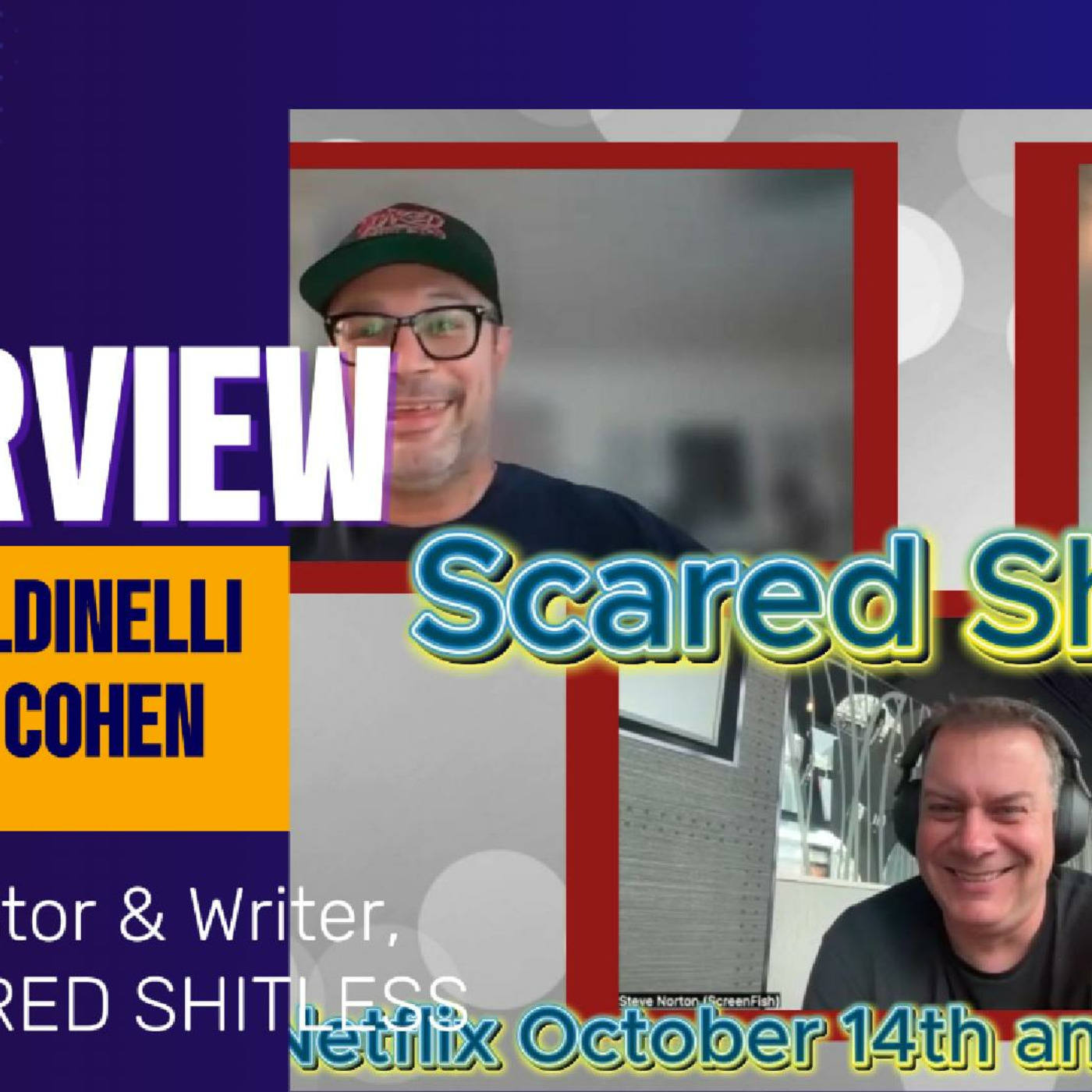 Episode 255: Scared Shitless' Vivieno Caldinelli & Brandon Cohen talk the terror of toilet snakes episode artwork