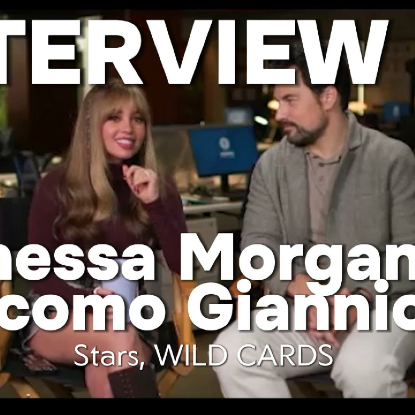 Episode 292: Wild Cards' Vanessa Morgan and Giacomo Gianniotti tell us why we should never hustle a hustler episode artwork