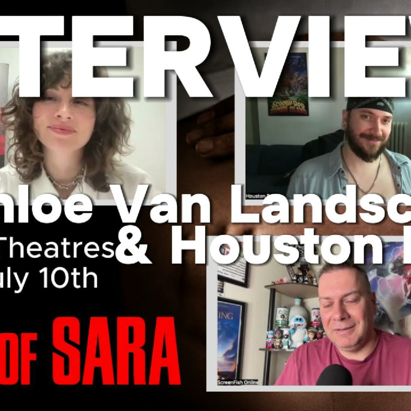 Episode 424: Houston Bone & Chloe Van Landschoot Interview | SON OF SARA: Evil, Visuals & Sara’s Struggle episode artwork