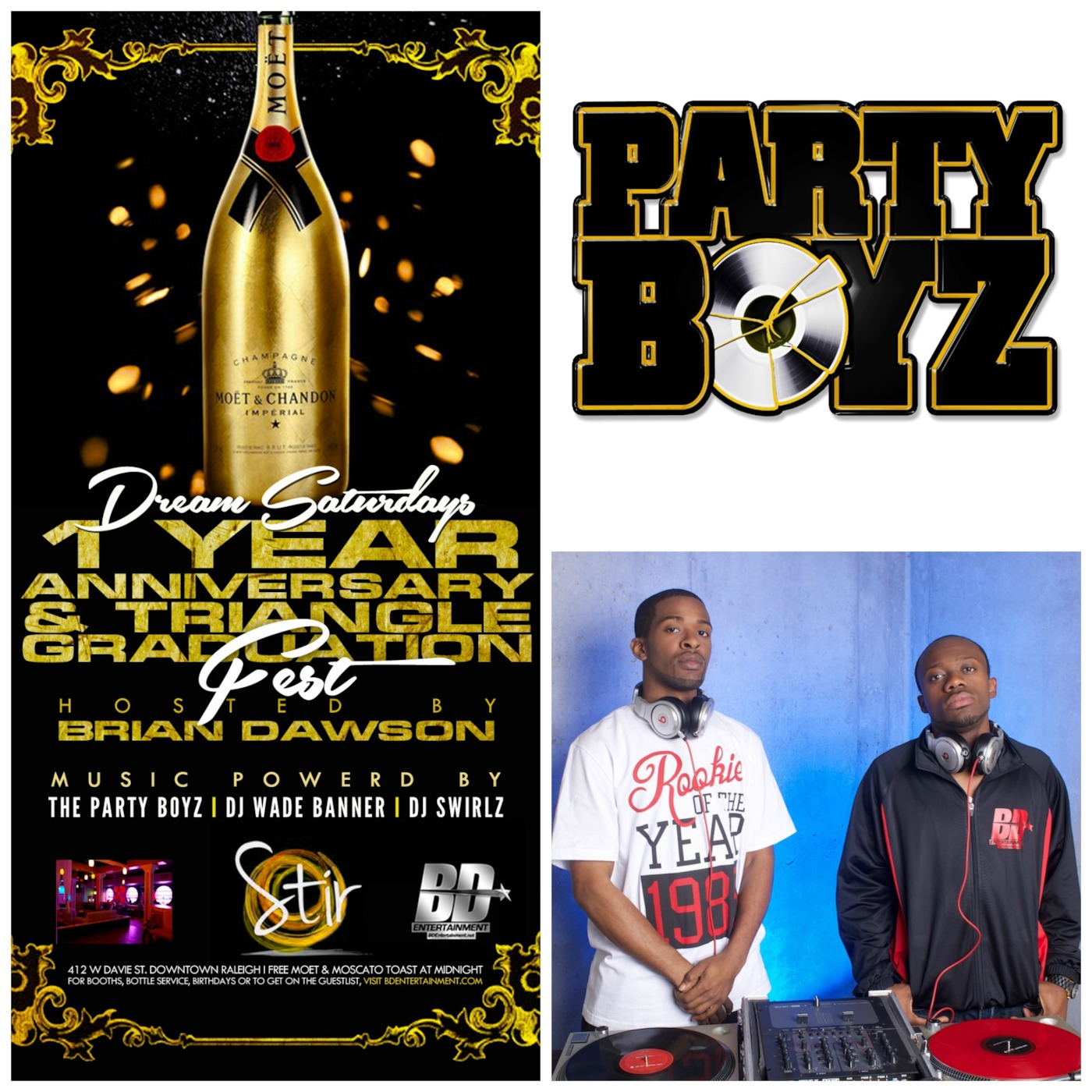 The Party Boyz podcast artwork