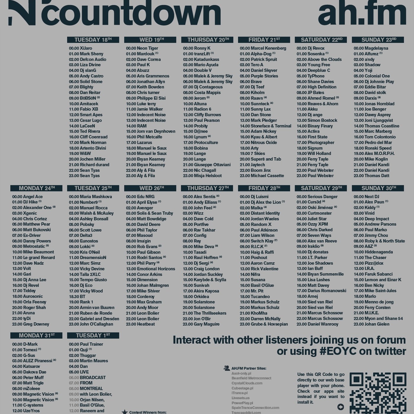 Vicky Devine Afterhours FM EOYC 2012 Mix