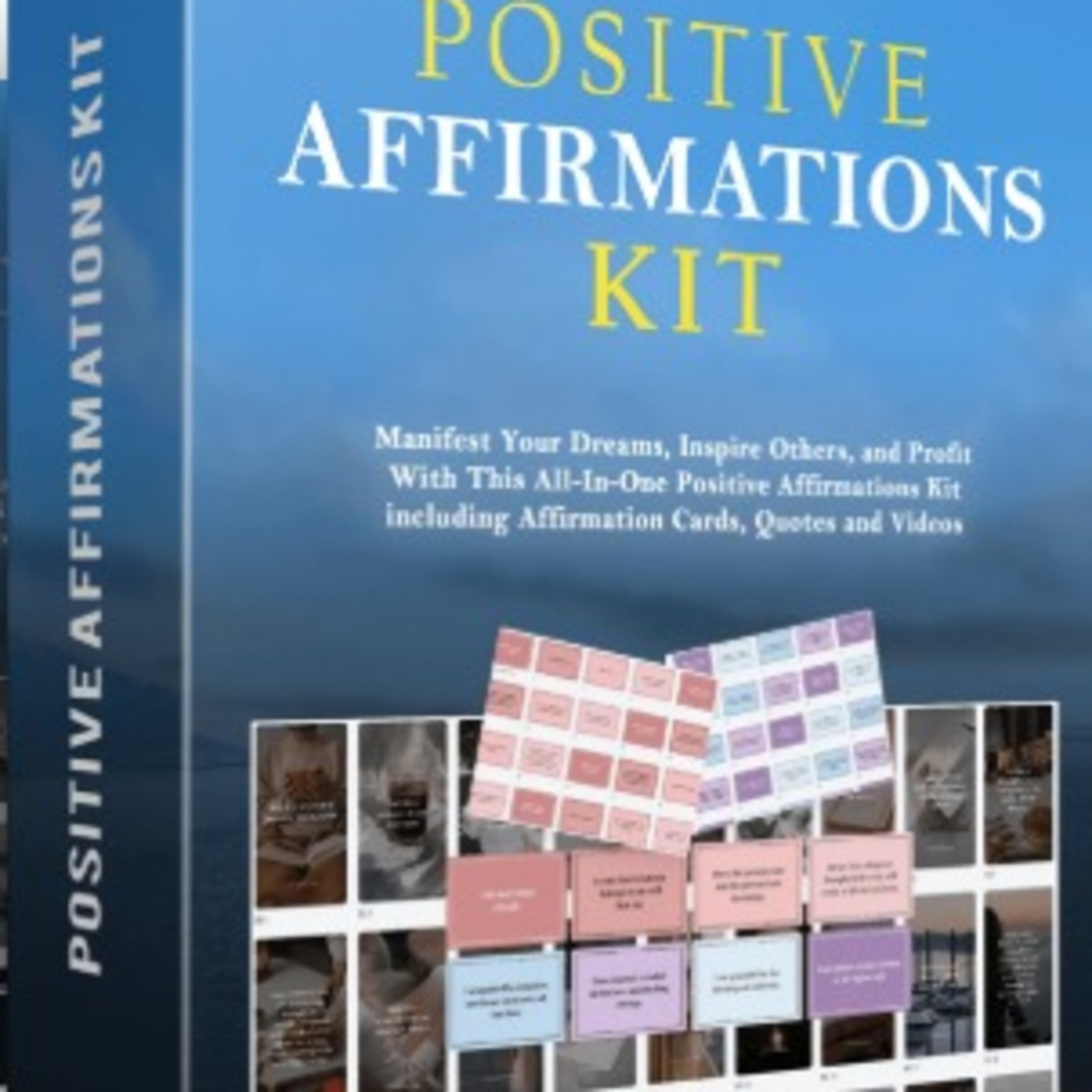 Episode 625: Positive Affirmations Kit – 970+ ready-made affirmations w/PLR - $9.40 episode artwork