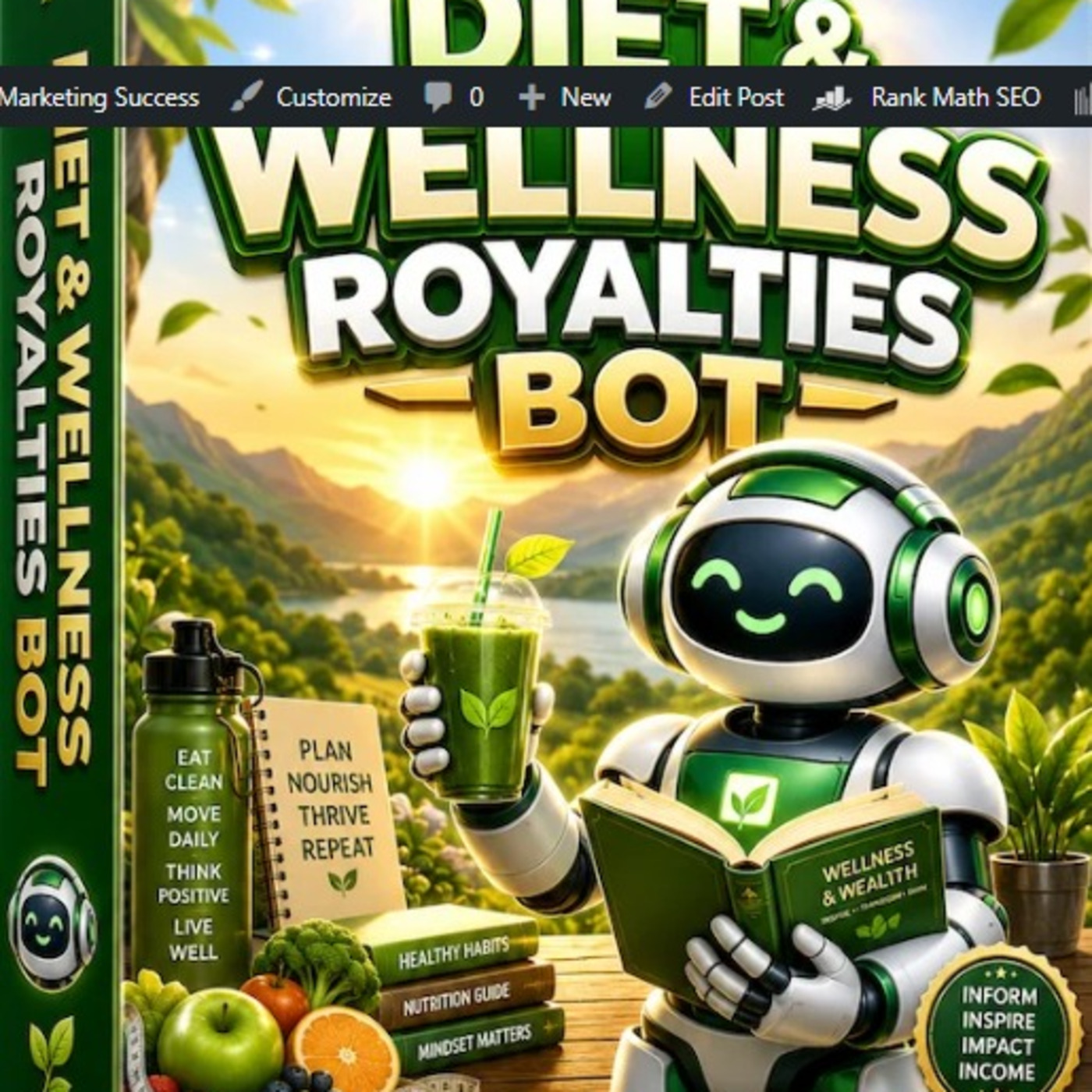 Episode 640: Diet and Wellness Royalties Bot Review: AI-Powered Health and Wellness Content Creation for Amazon KDP episode artwork