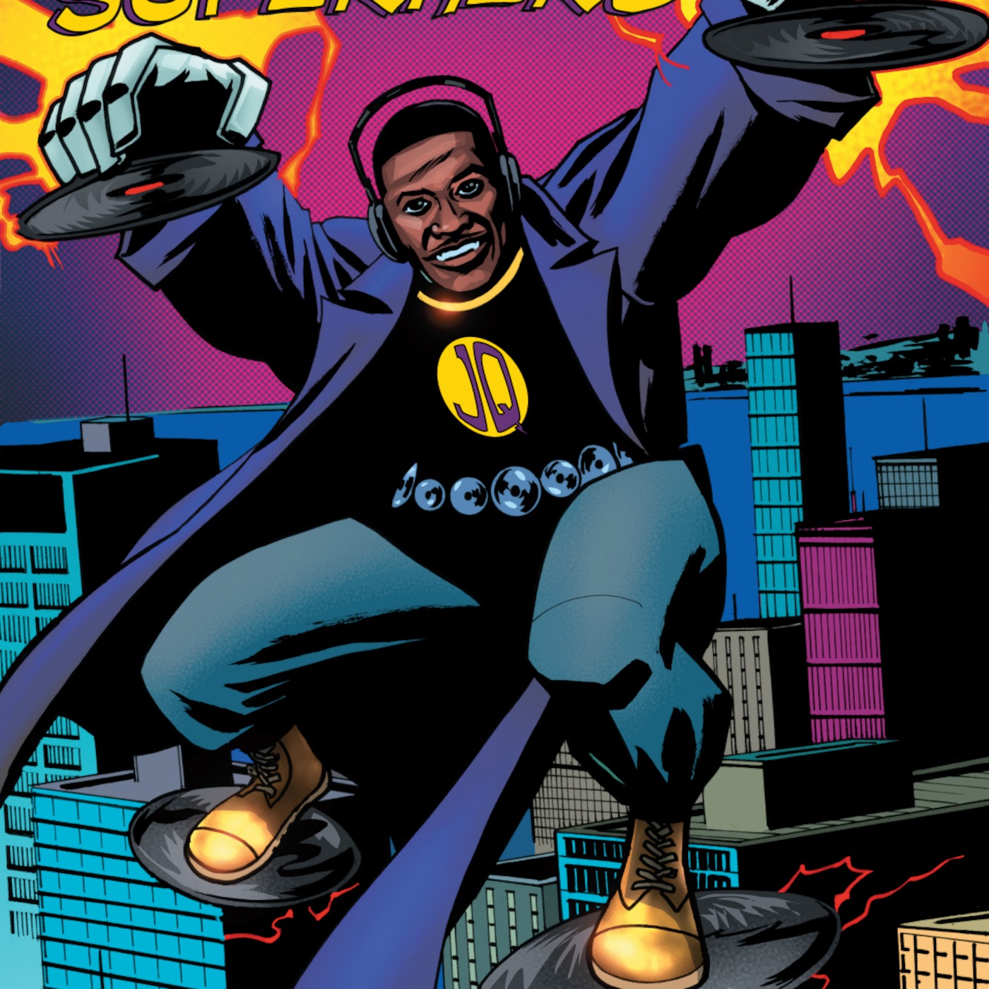 DJ Jon Quick Superhero podcast
